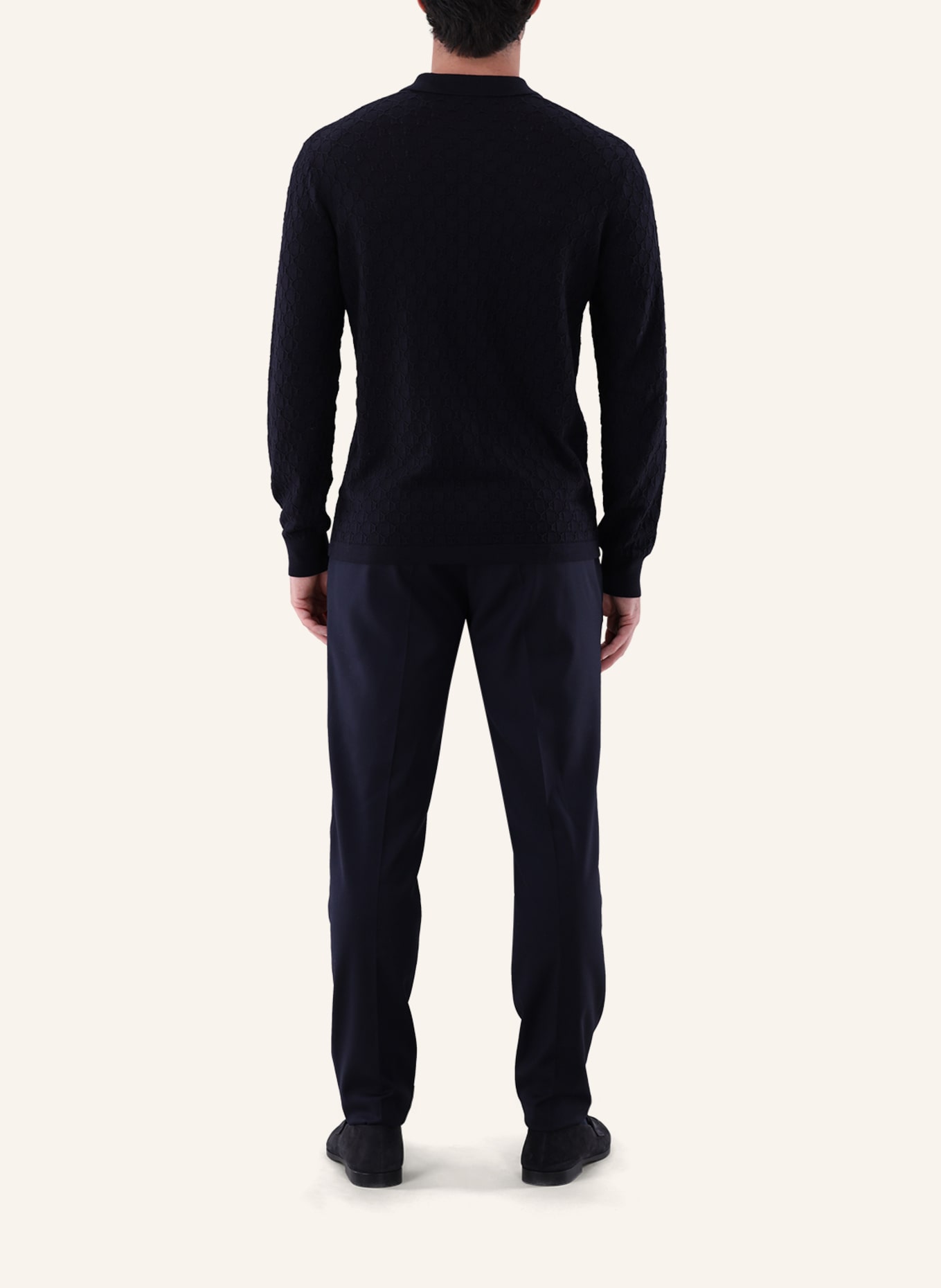 van Laack Pullover: DUNKELBLAU