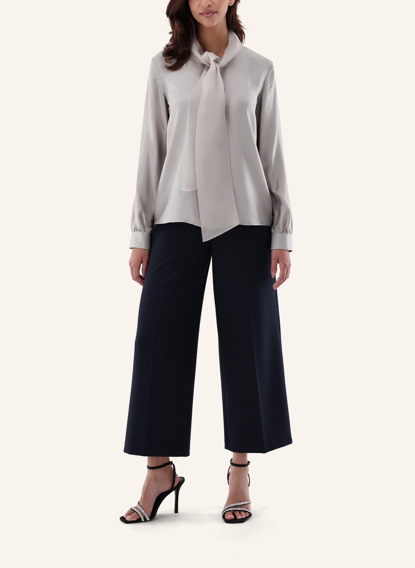 van Laack Bluse Modern Fit: GRAU