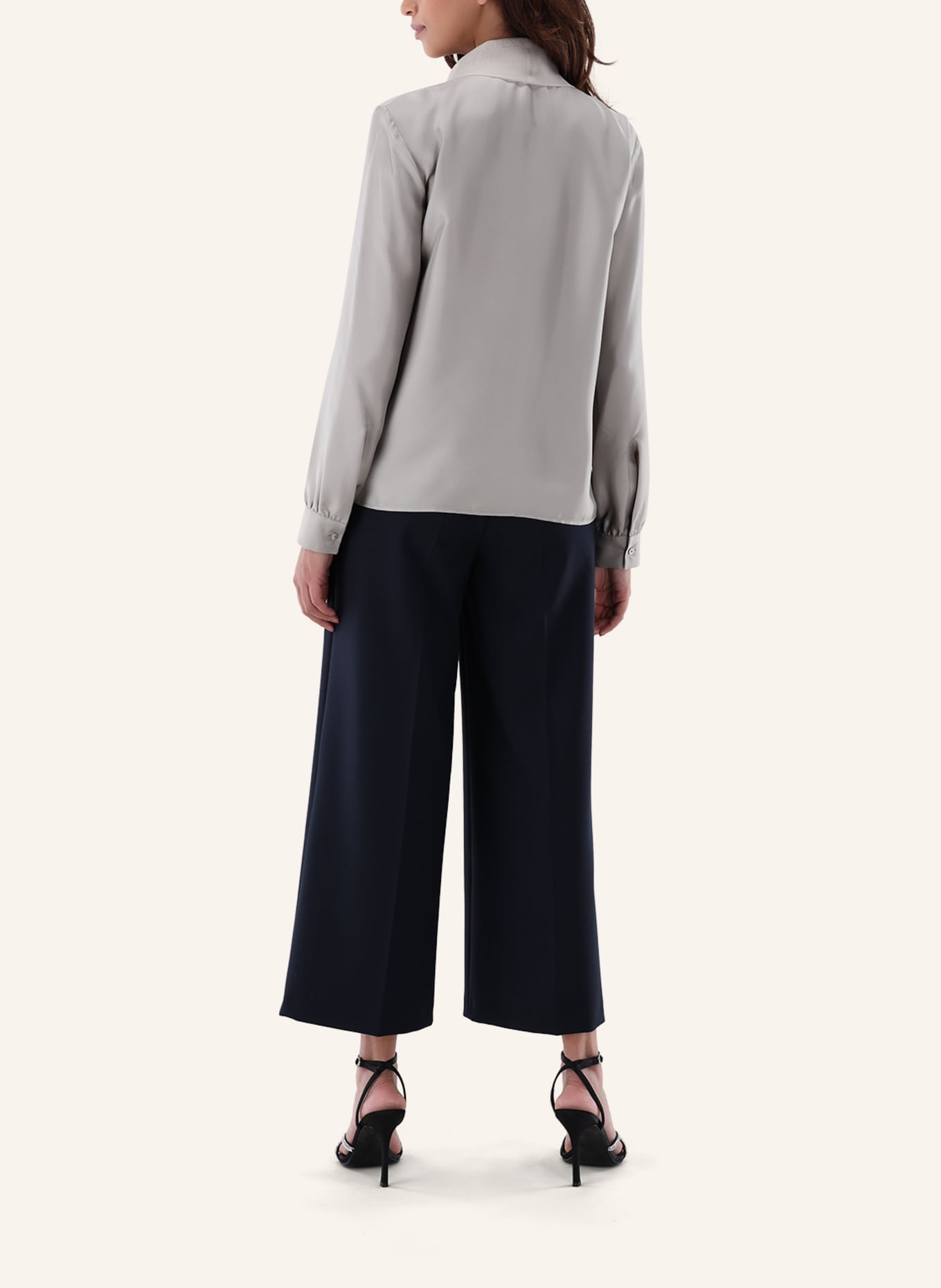 van Laack Bluse Modern Fit: GRAU