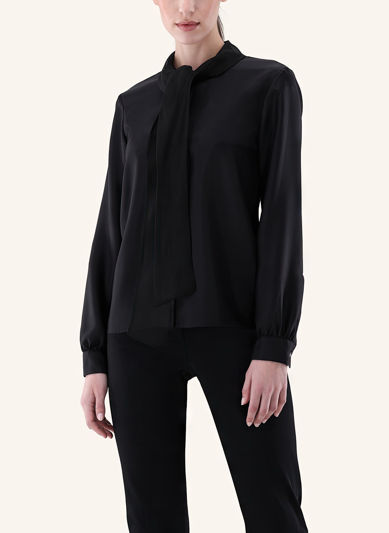 van Laack Bluse Modern Fit: SCHWARZ