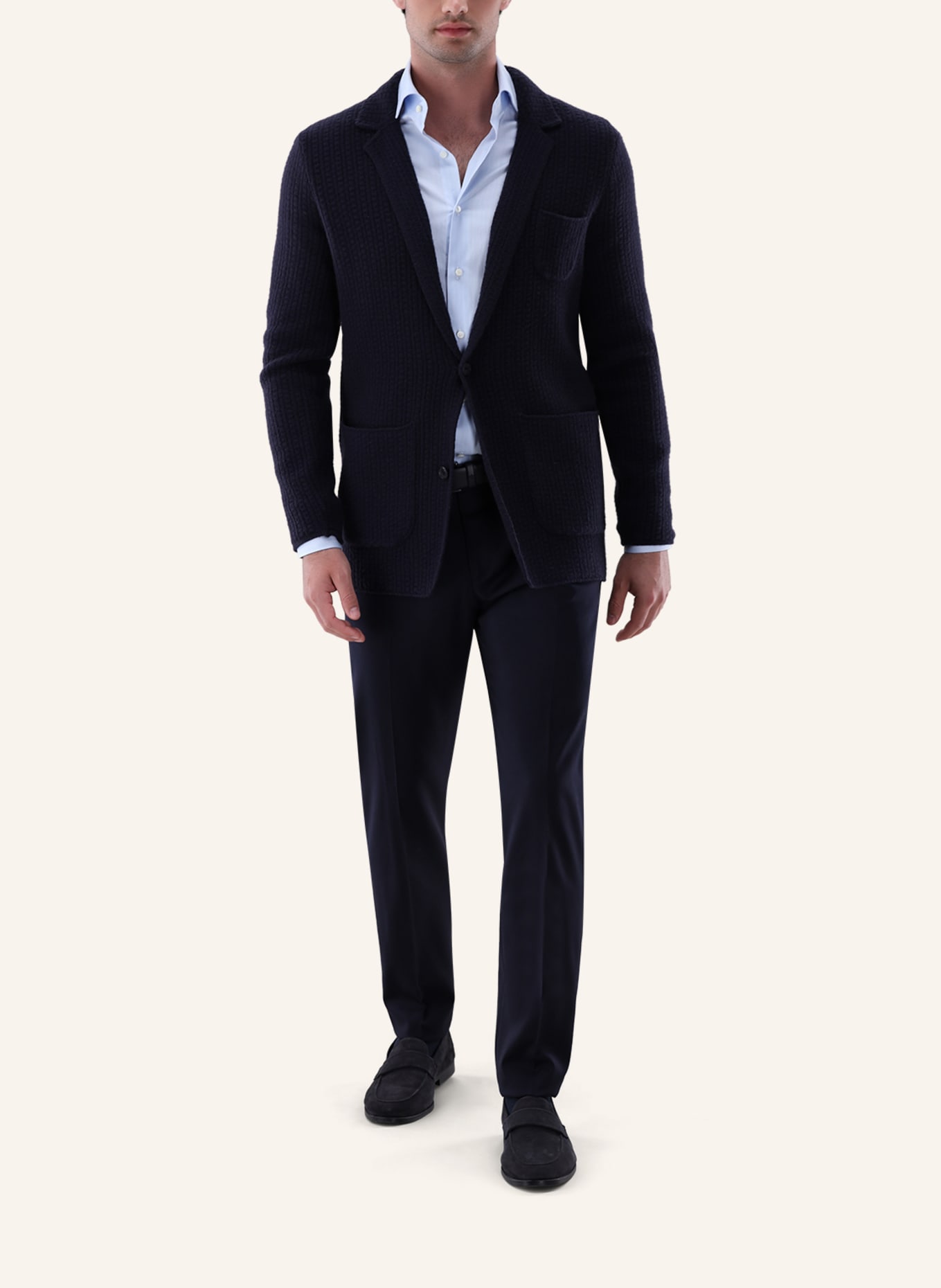 van Laack Weste: DUNKELBLAU