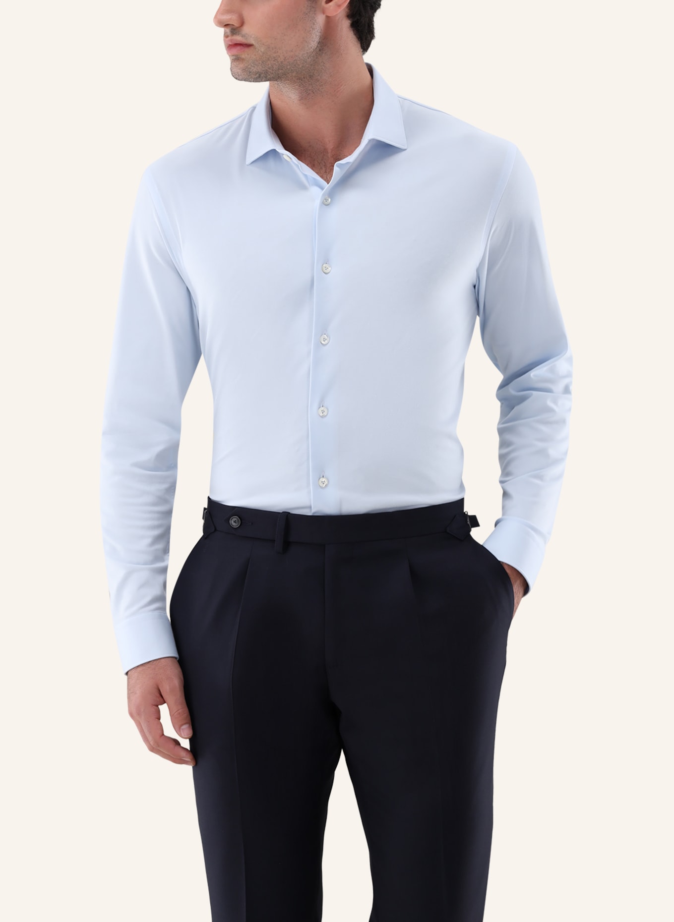 van Laack Hemd Slim Fit: BLAU
