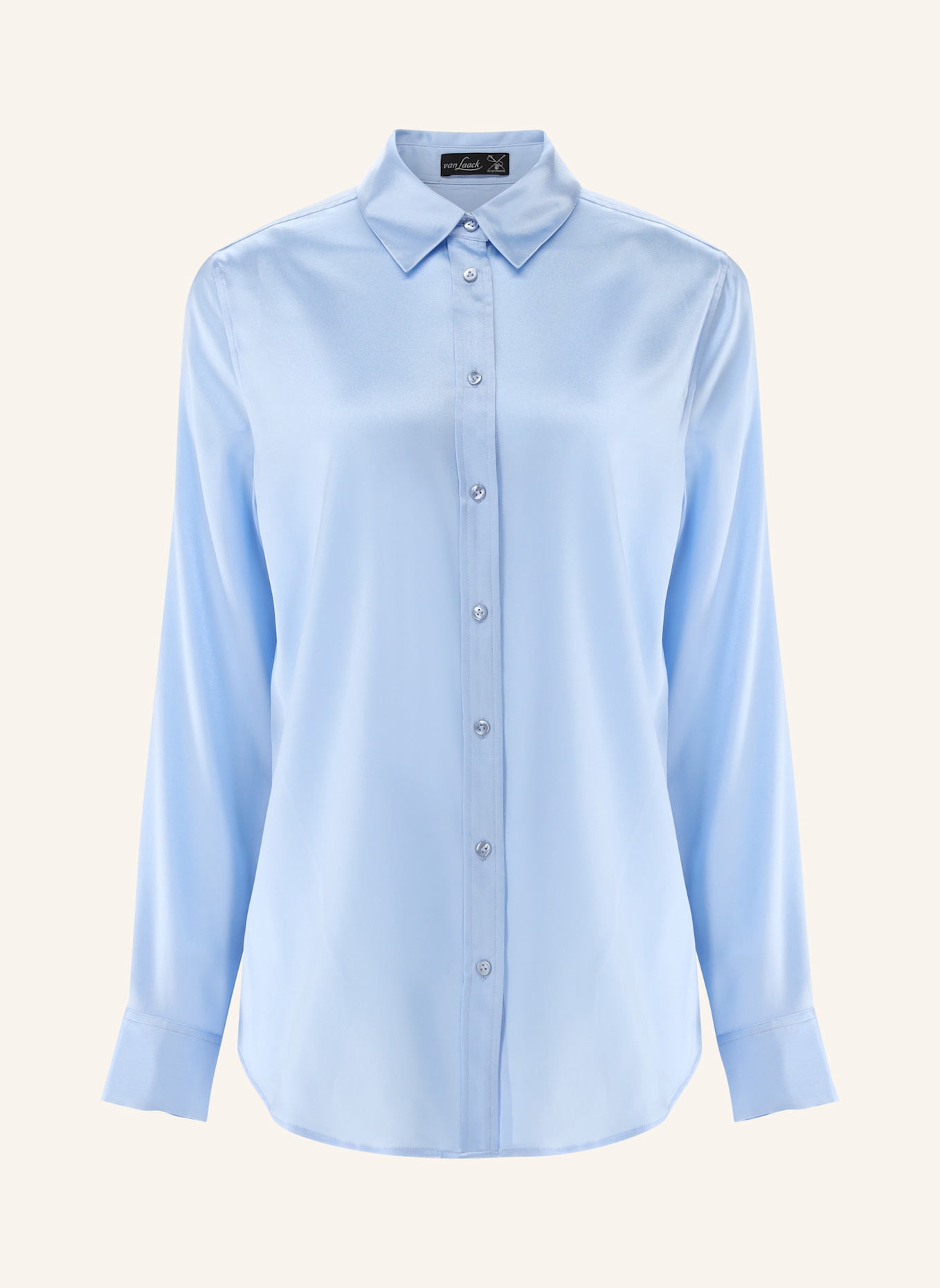 van Laack Bluse Modern Fit: BLAU