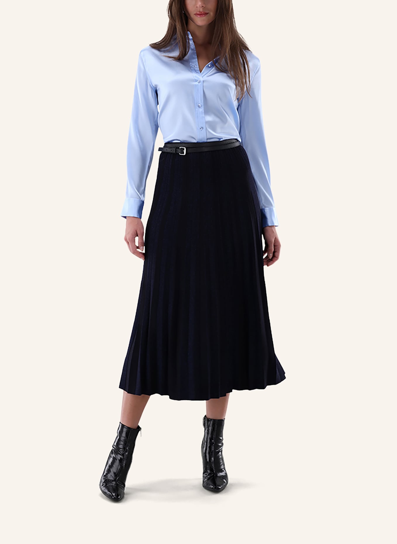 van Laack Bluse Modern Fit: BLAU