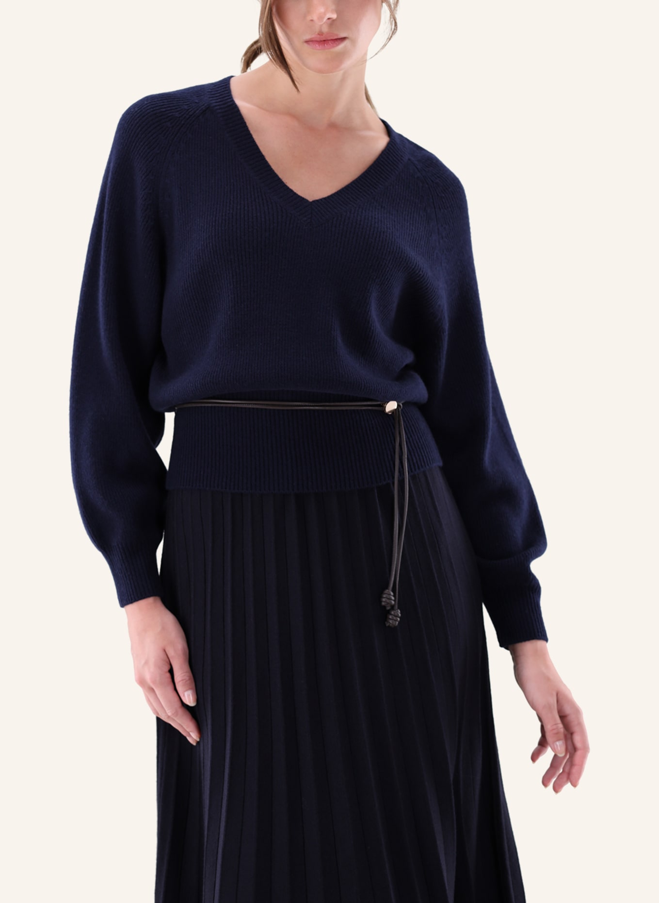 van Laack Pullover: DUNKELBLAU