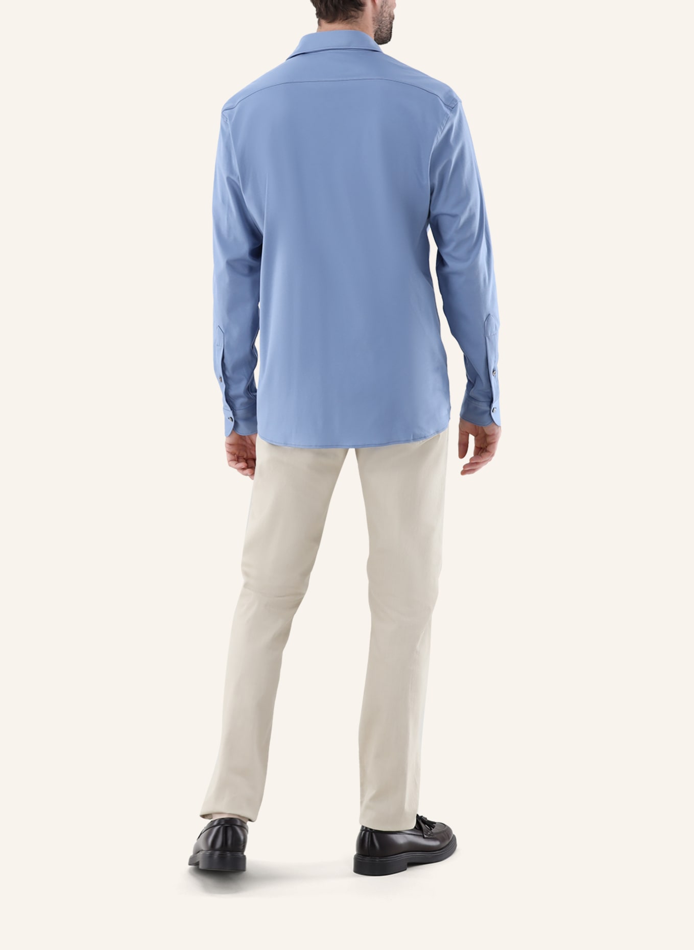 van Laack Hemd Tailor Fit: BLAU