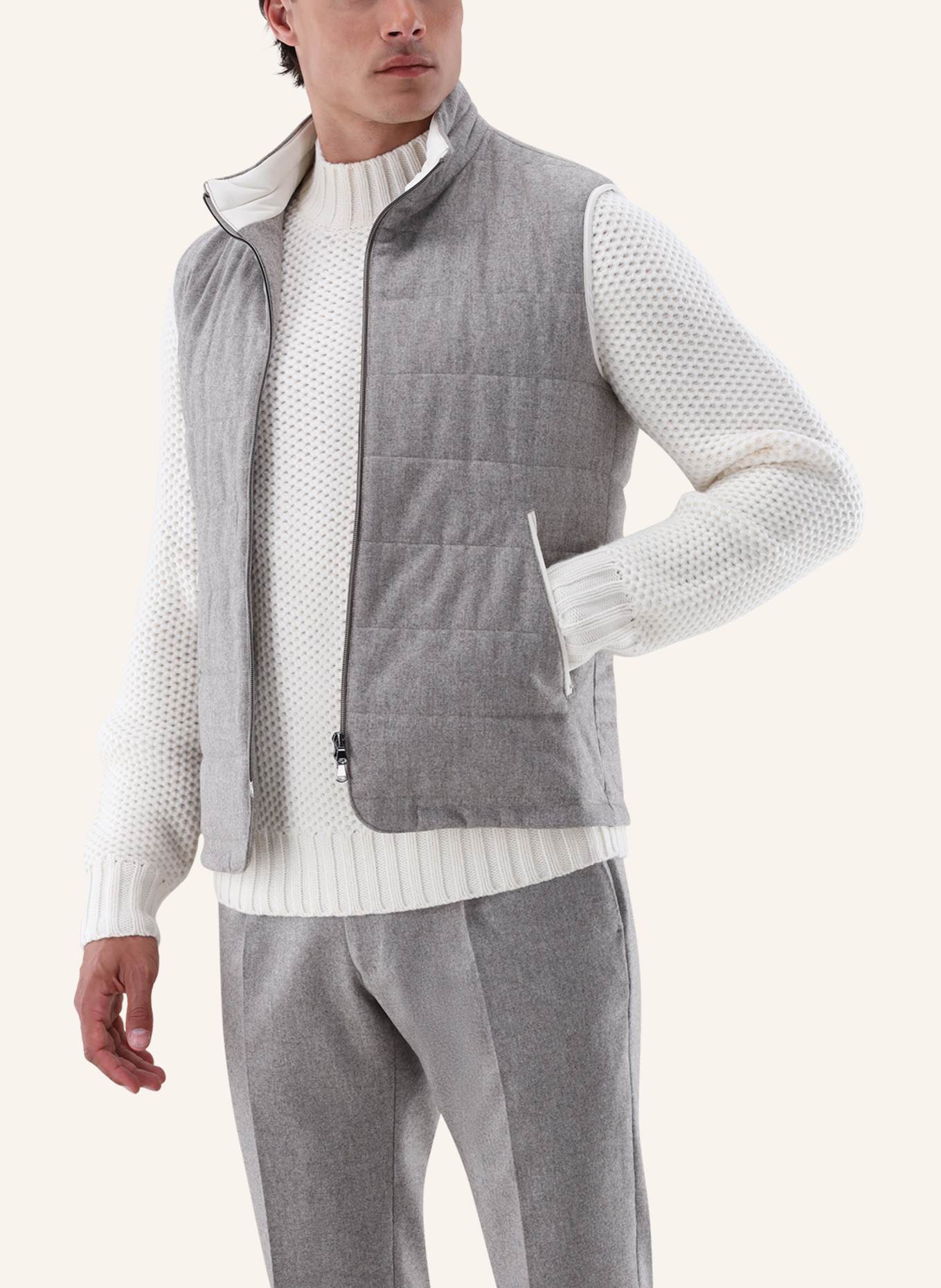 van Laack Weste: BEIGE/ BRAUN