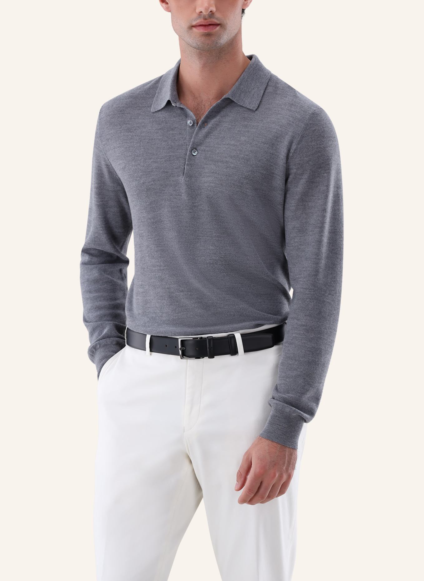 van Laack Pullover: GRAU