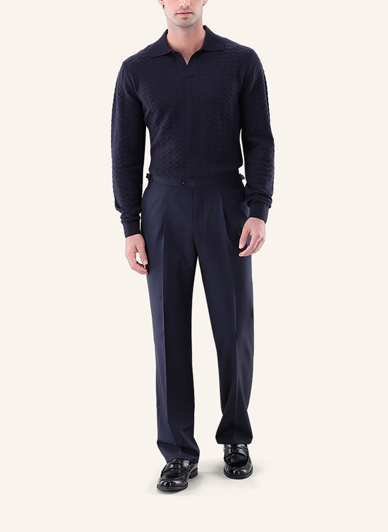 van Laack Pullover: DUNKELBLAU