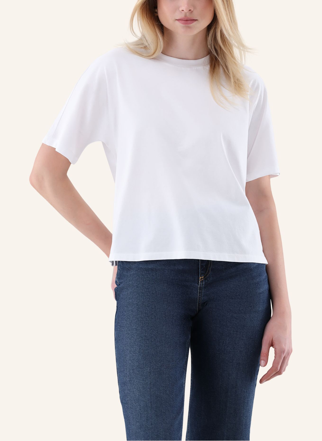 van Laack T-Shirt Modern Fit: WEISS