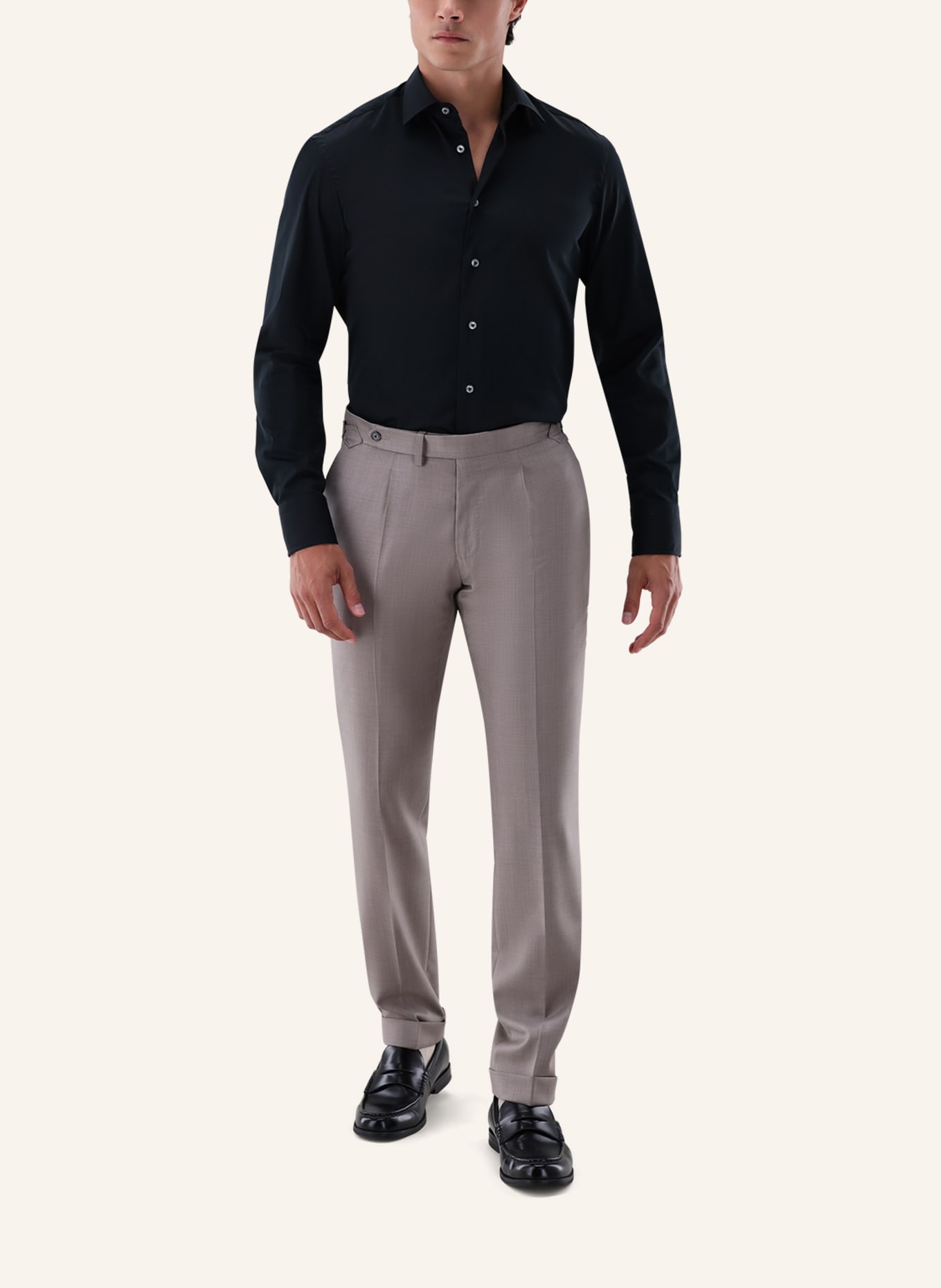 van Laack Hemd Tailor Fit: SCHWARZ