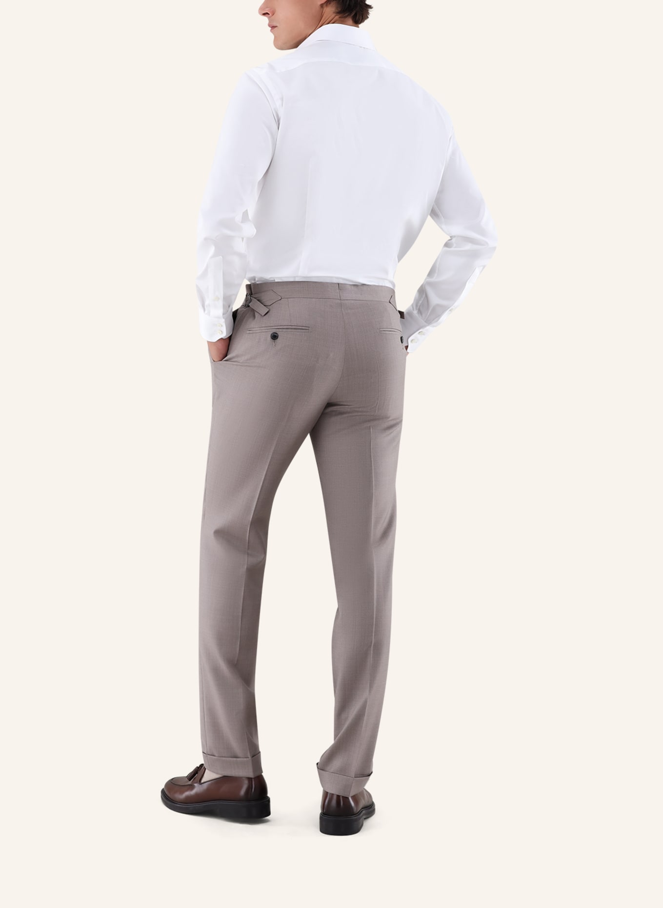 van Laack Hemd Tailor Fit: WEISS