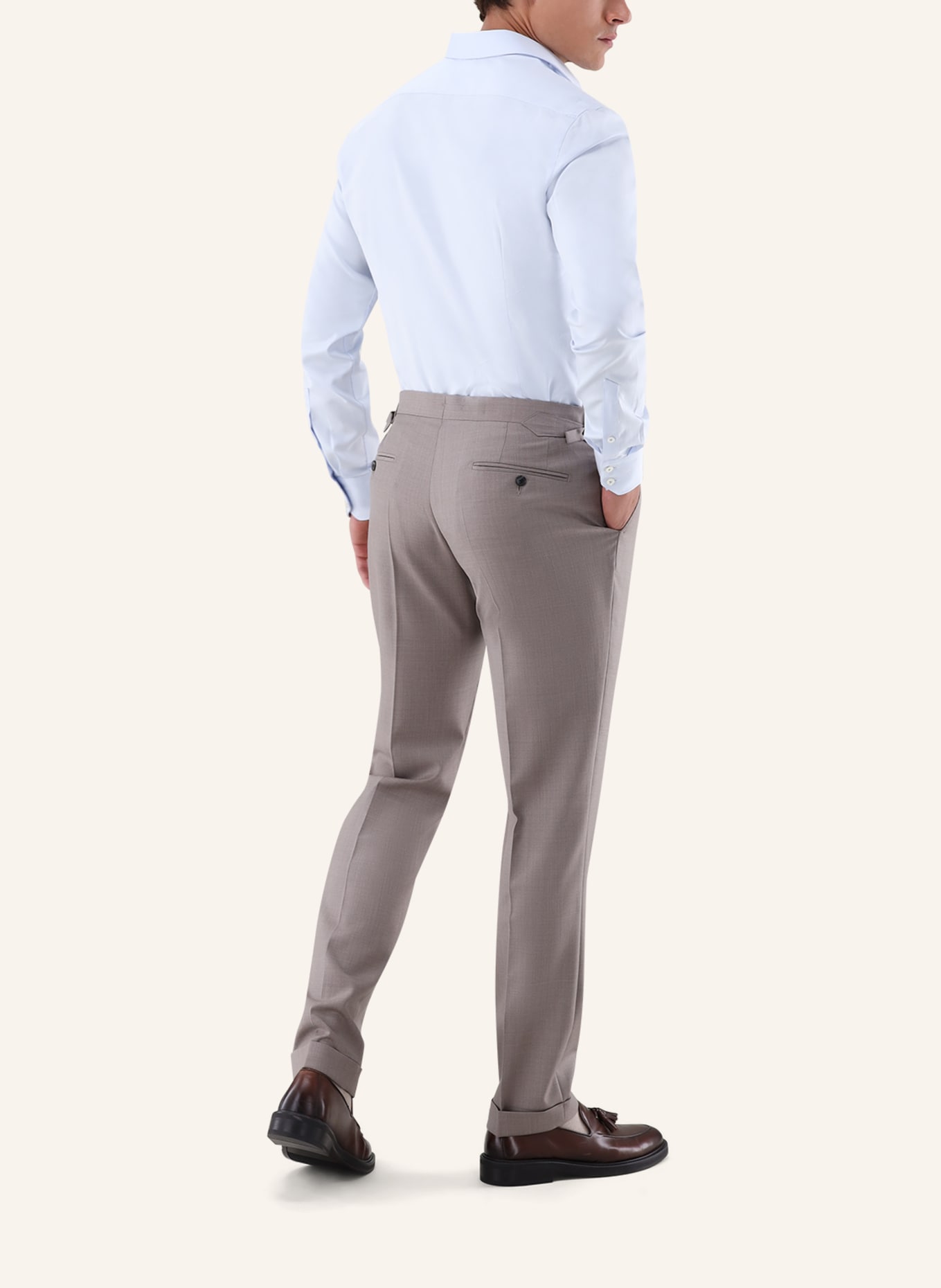 van Laack Hemd Slim Fit: HELLBLAU