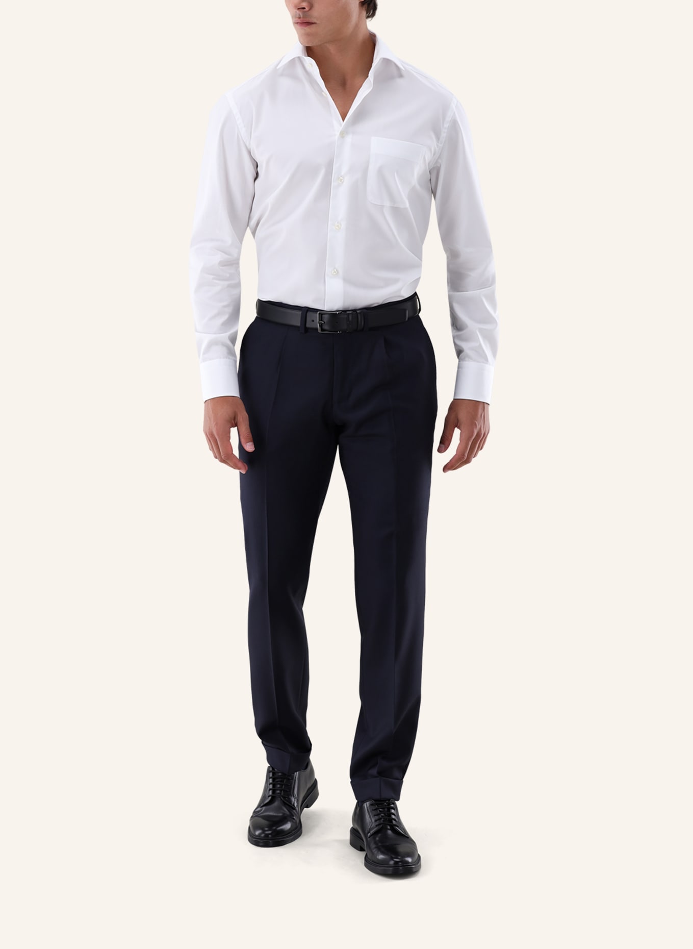 van Laack Hemd Comfort Fit: WEISS