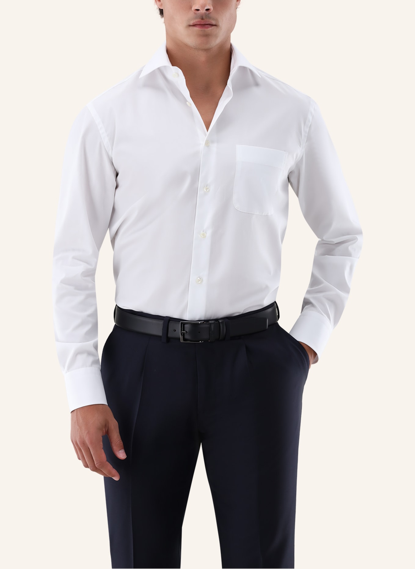 van Laack Hemd Comfort Fit: WEISS