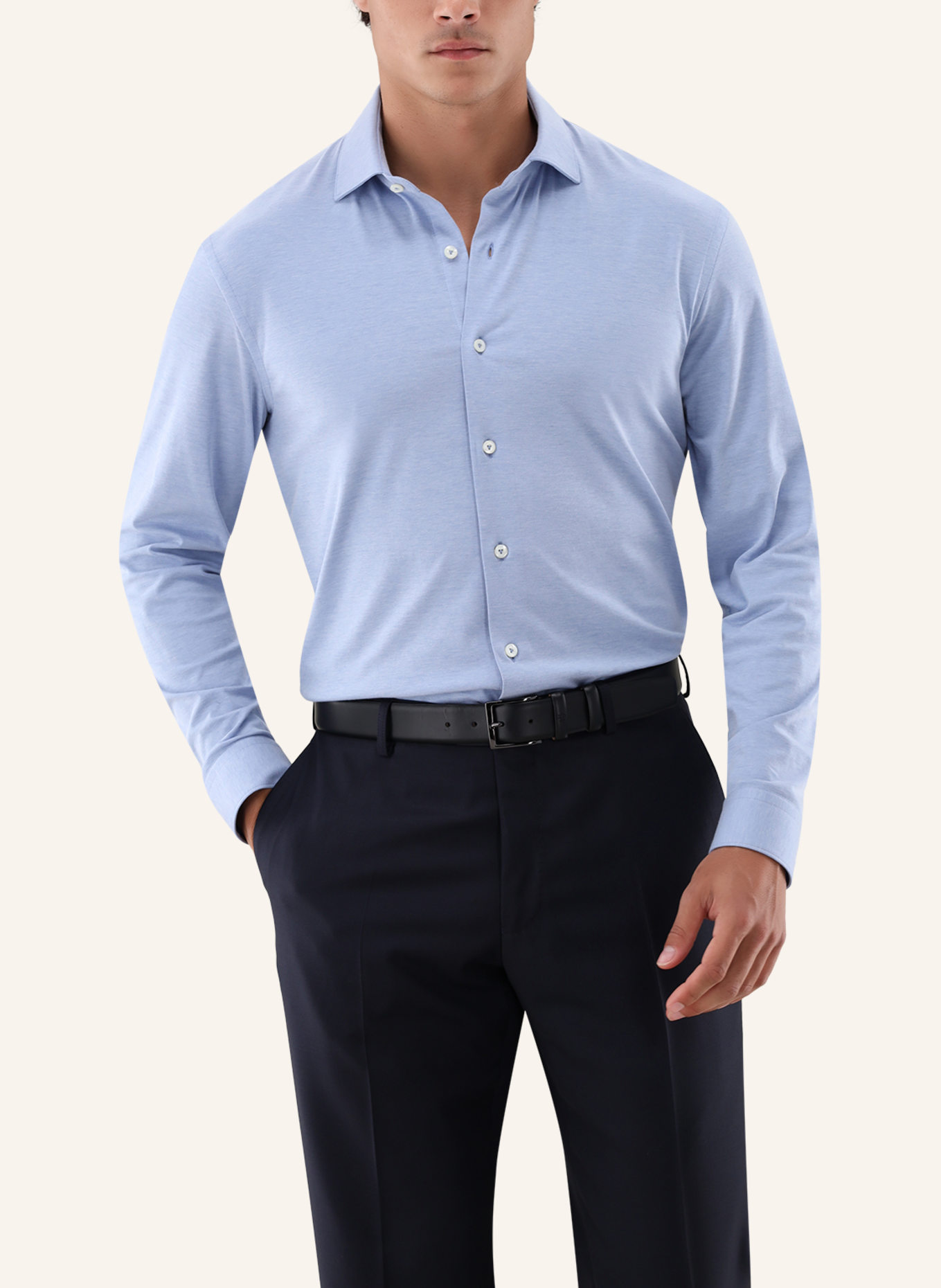 van Laack Hemd Slim Fit: BLAU