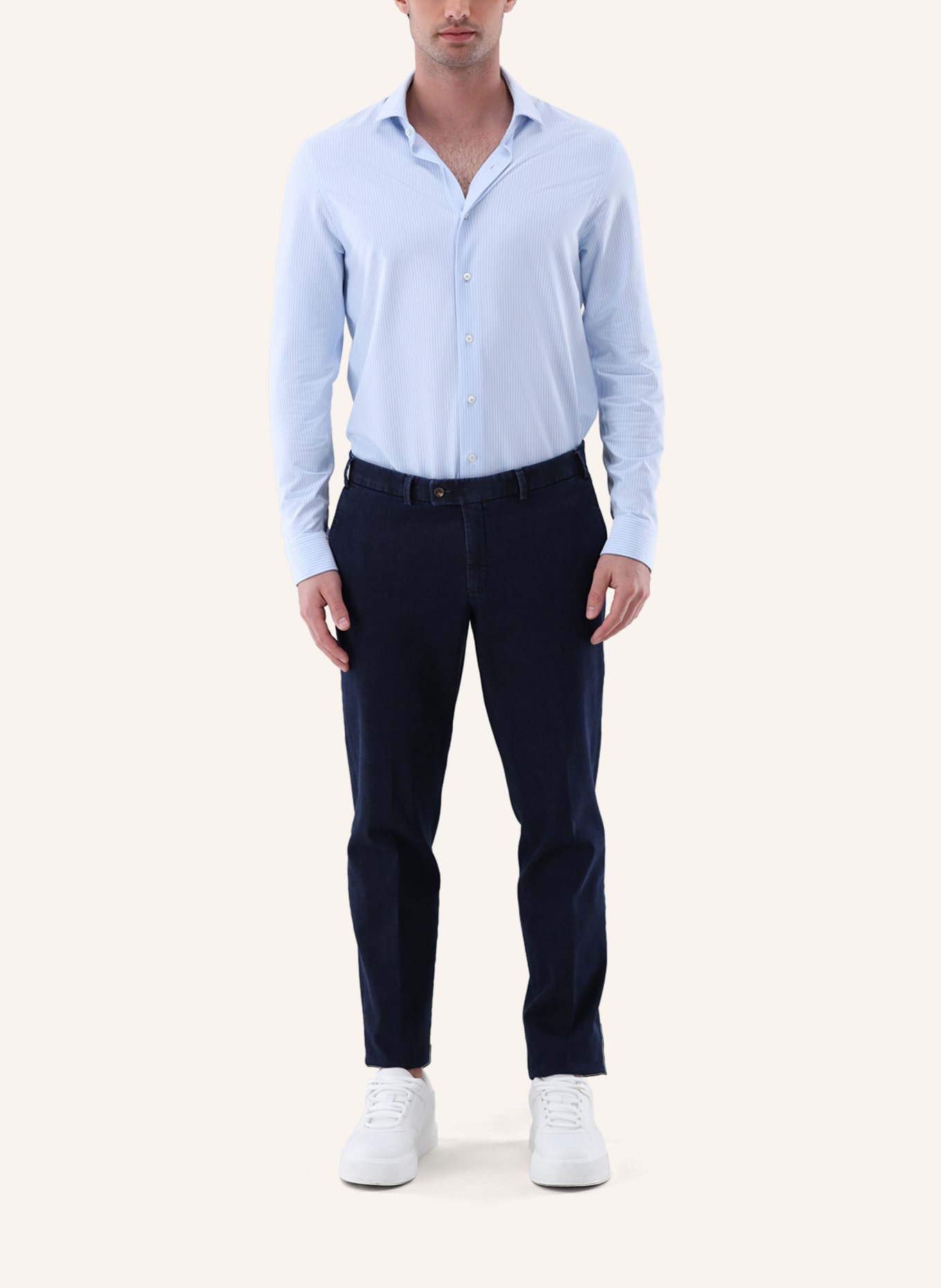 van Laack Hemd Slim Fit: BLAU