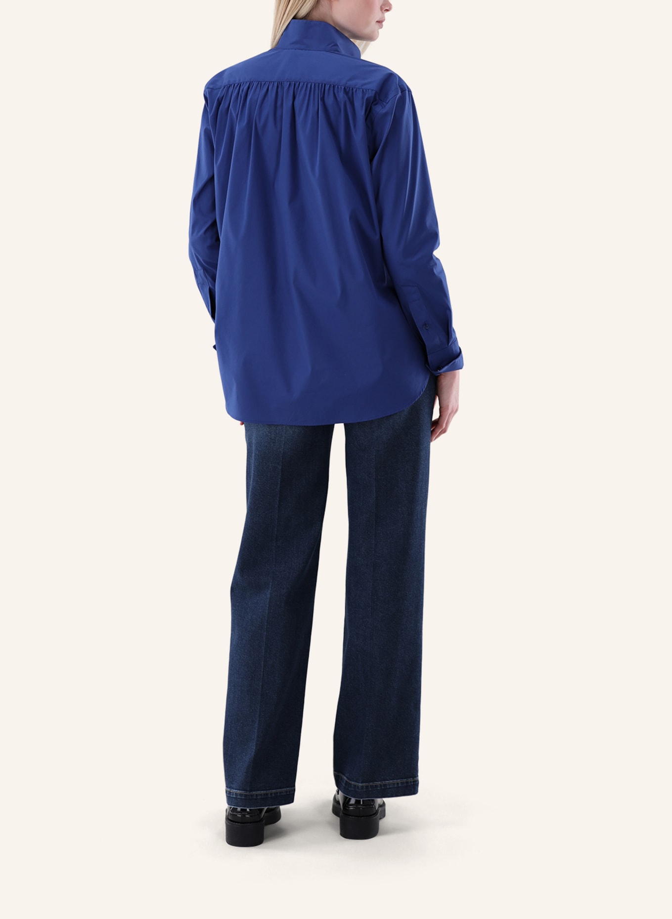 van Laack Bluse Modern Fit: BLAU