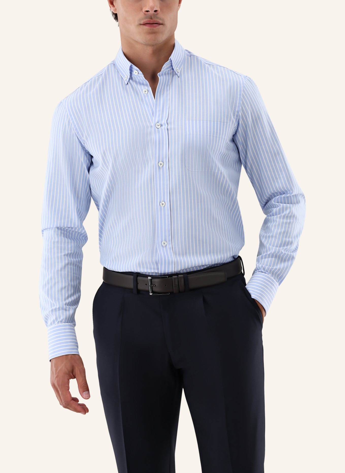 van Laack Hemd Tailor Fit: HELLBLAU