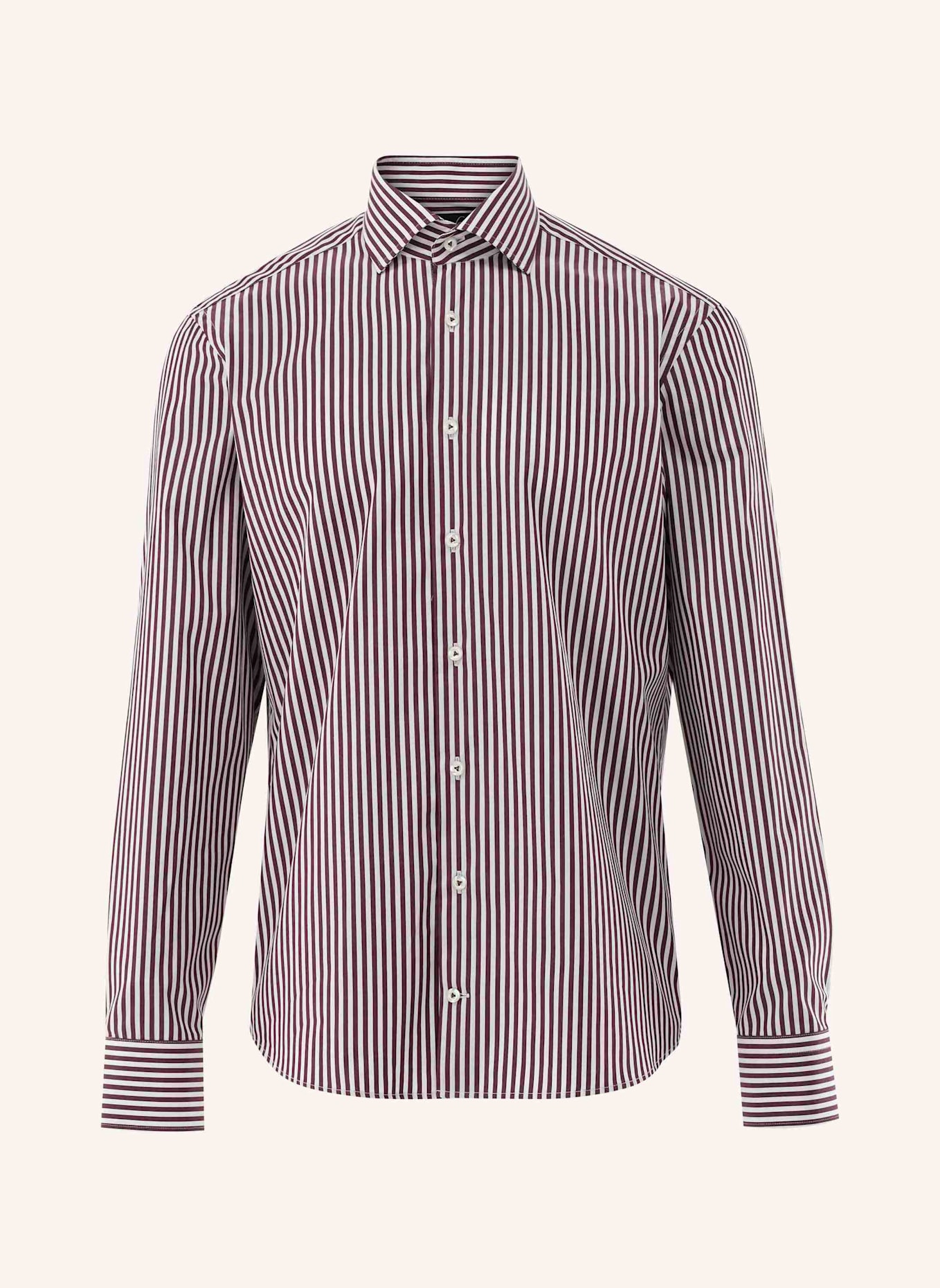 van Laack Hemd Tailor Fit: DUNKELROT