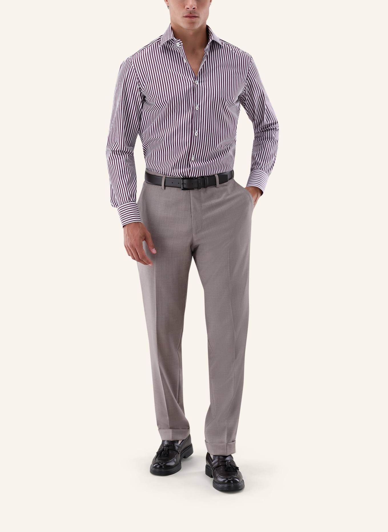 van Laack Hemd Tailor Fit: DUNKELROT