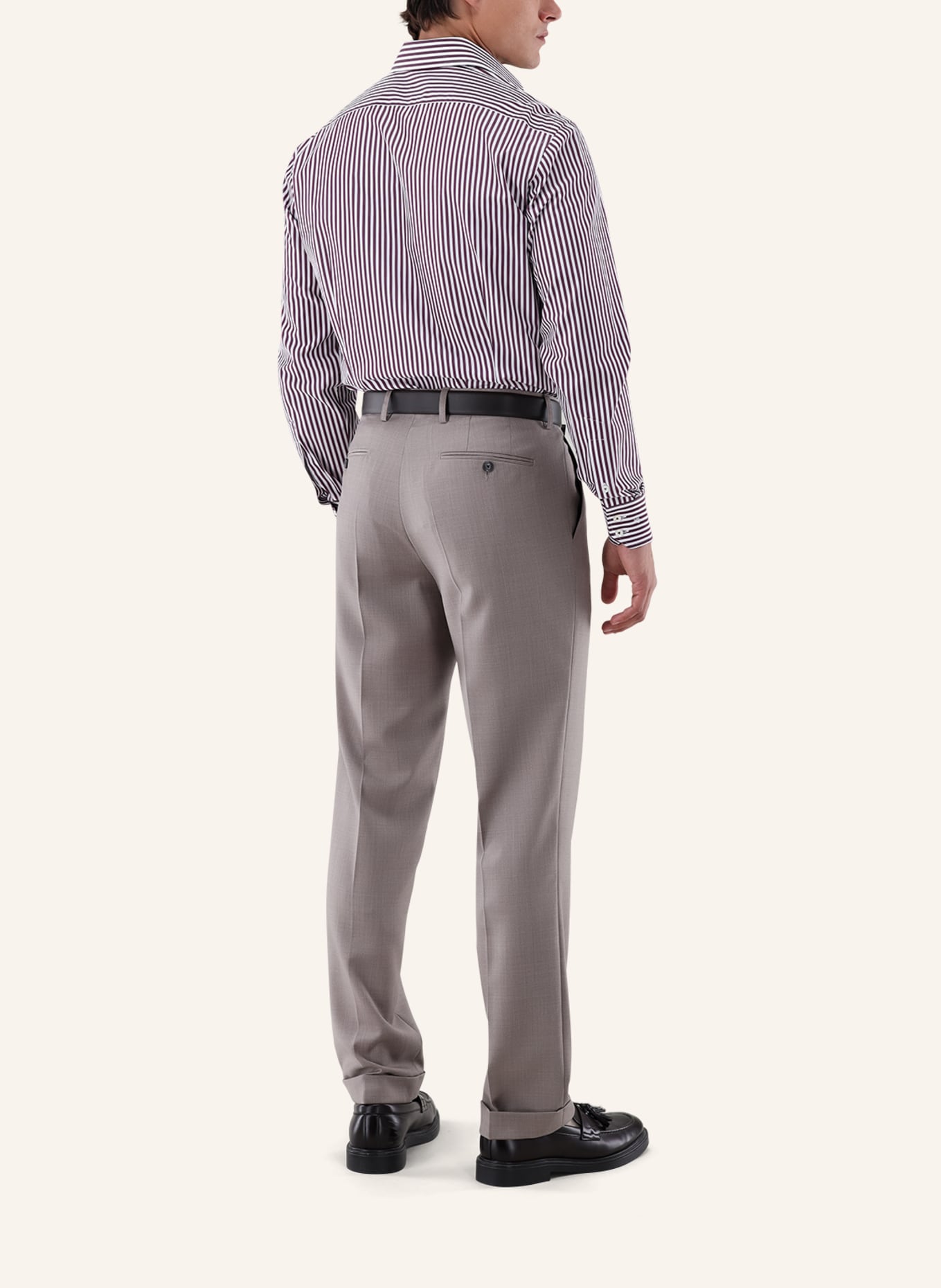 van Laack Hemd Tailor Fit: DUNKELROT