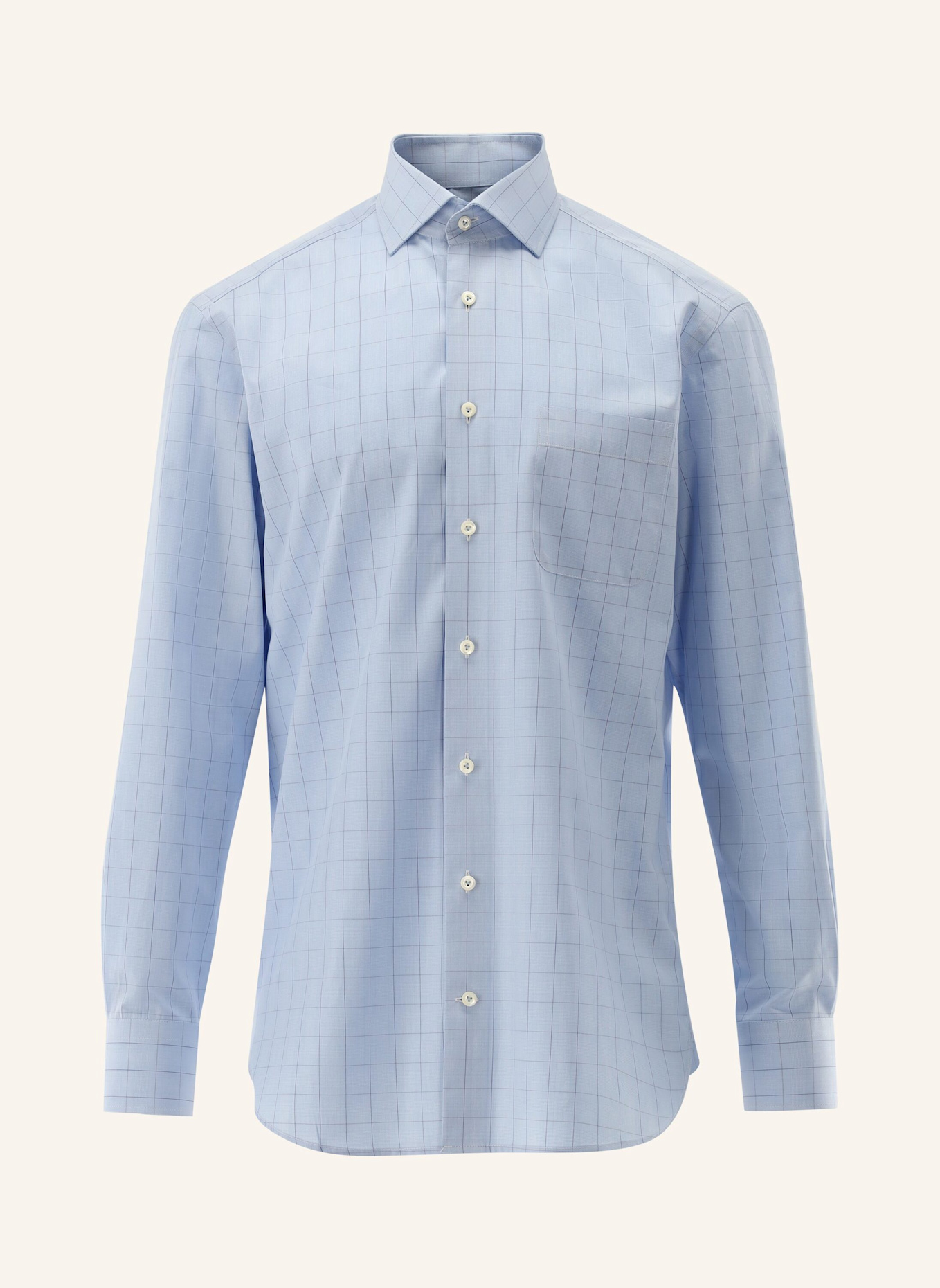 van Laack Hemd Comfort Fit: HELLBLAU