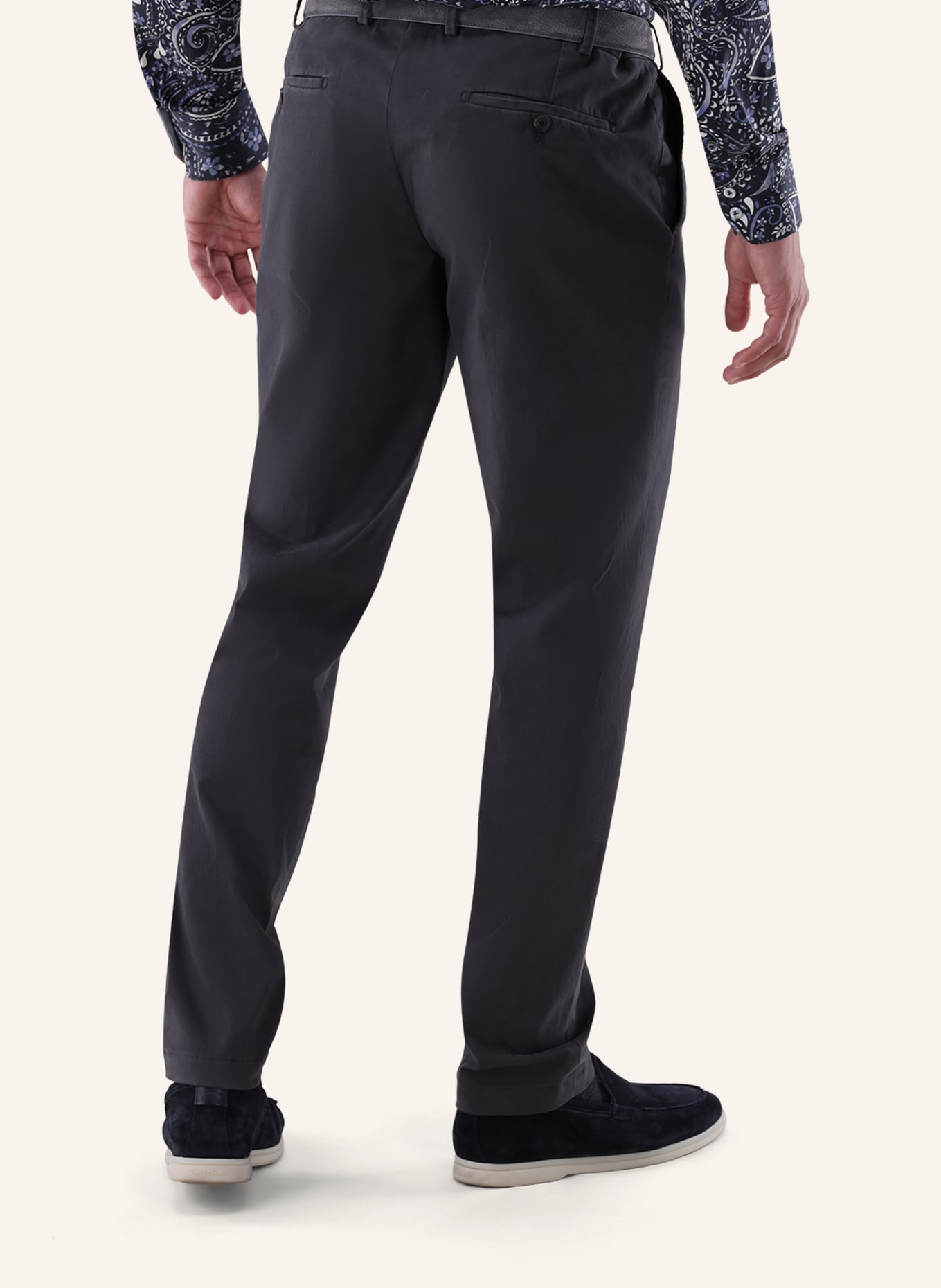 van Laack Hose Slim Fit: GRAU