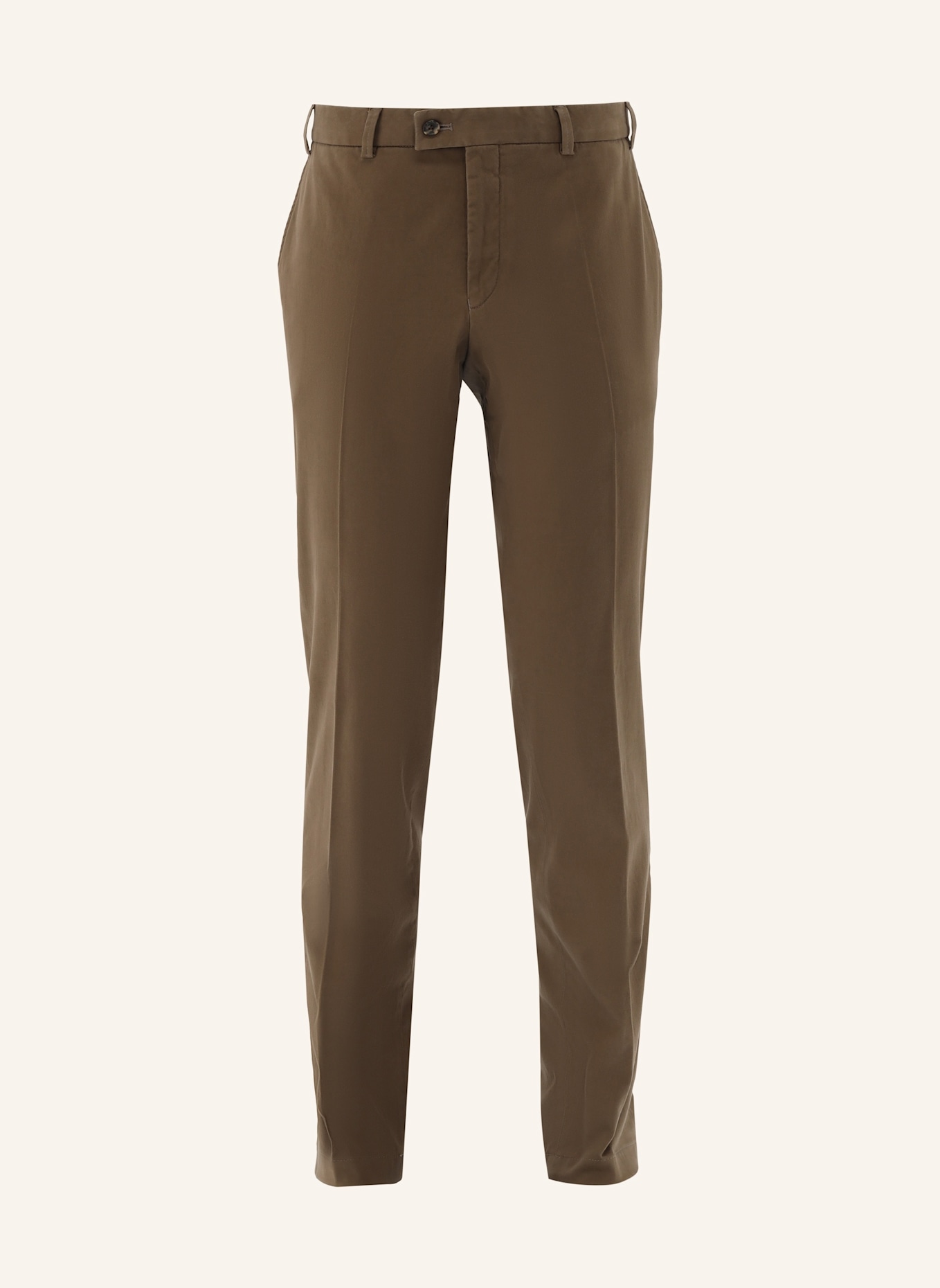 van Laack Hose Slim Fit: BEIGE/ BRAUN