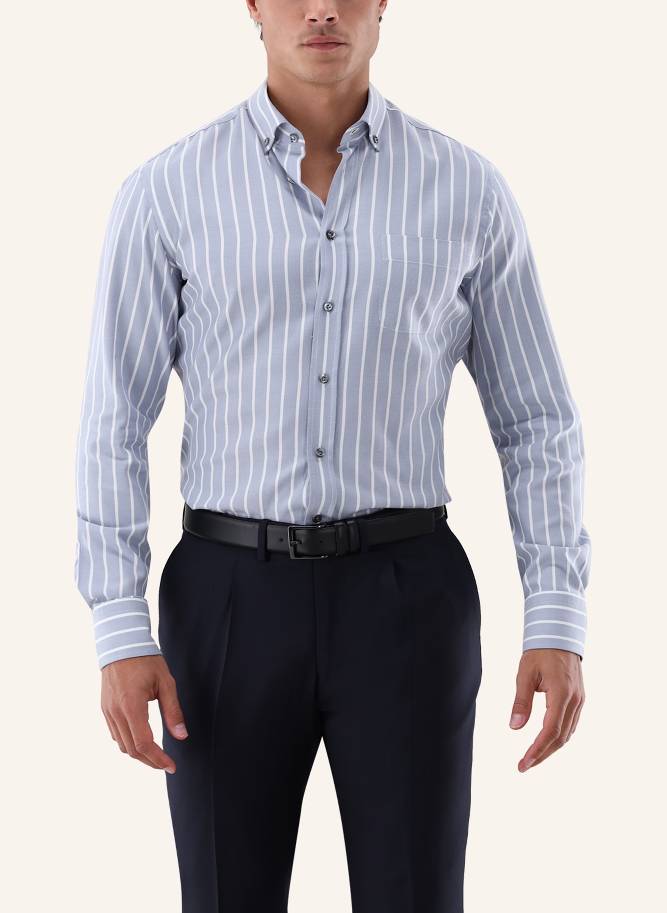 van Laack Hemd Tailor Fit: BLAU