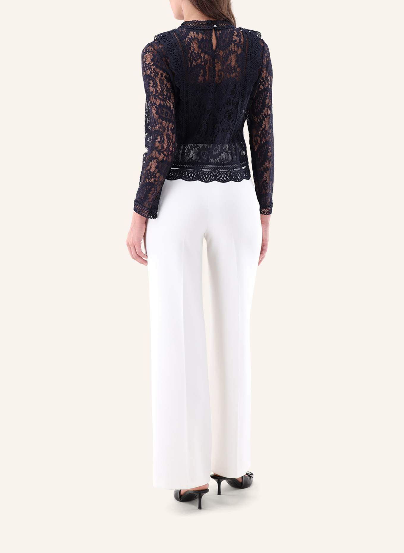 van Laack Bluse Modern Fit: DUNKELBLAU