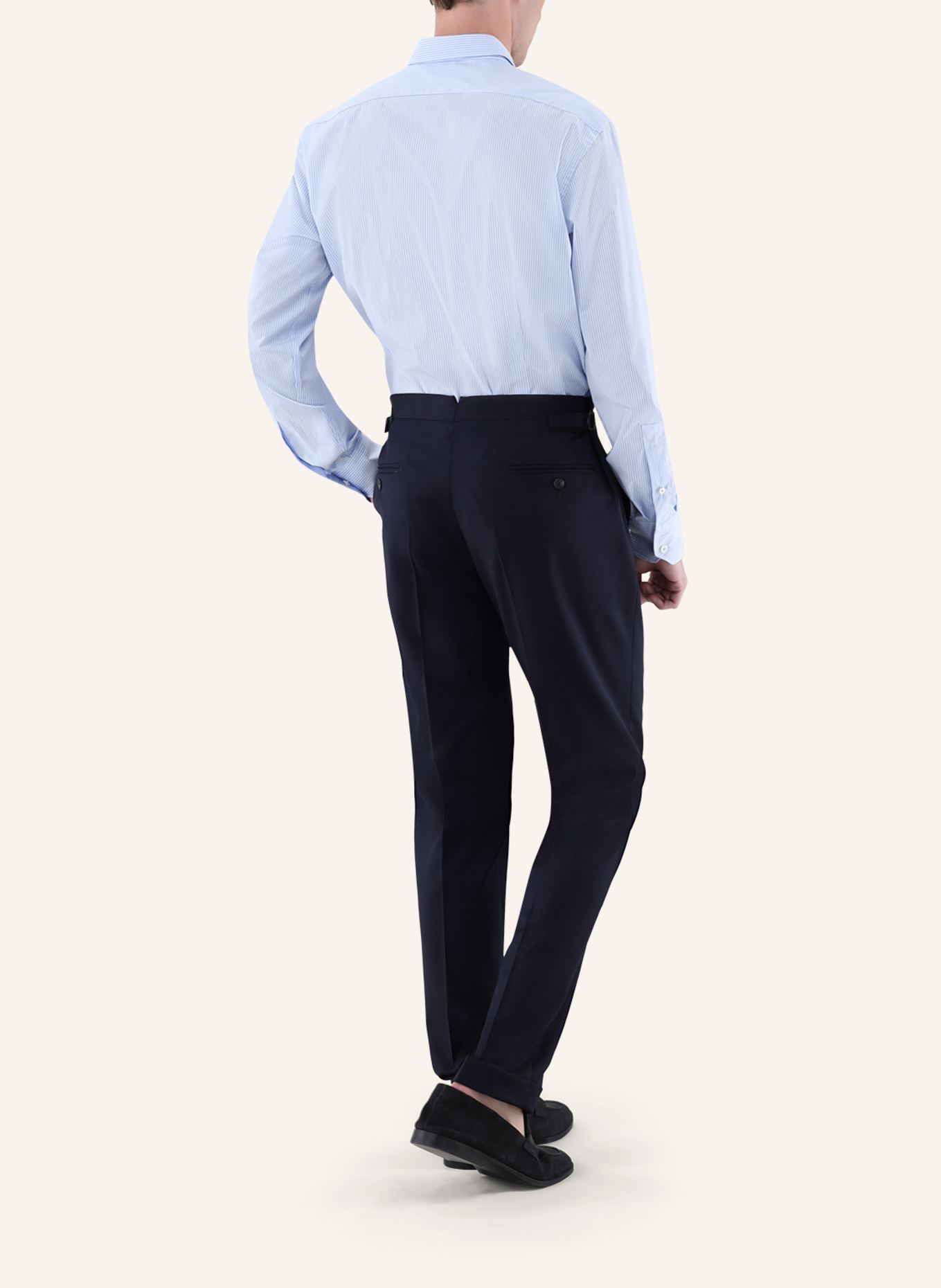 van Laack Hemd Tailor Fit: BLAU