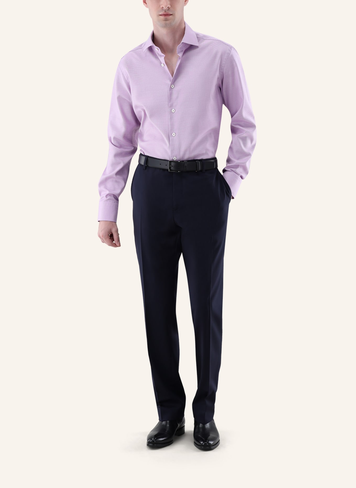 van Laack Hemd Tailor Fit: HELLLILA