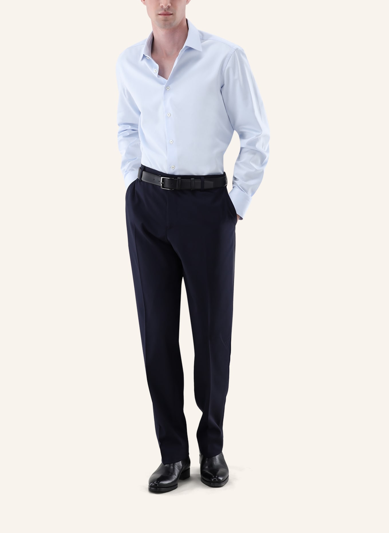 van Laack Hemd Tailor Fit: HELLBLAU