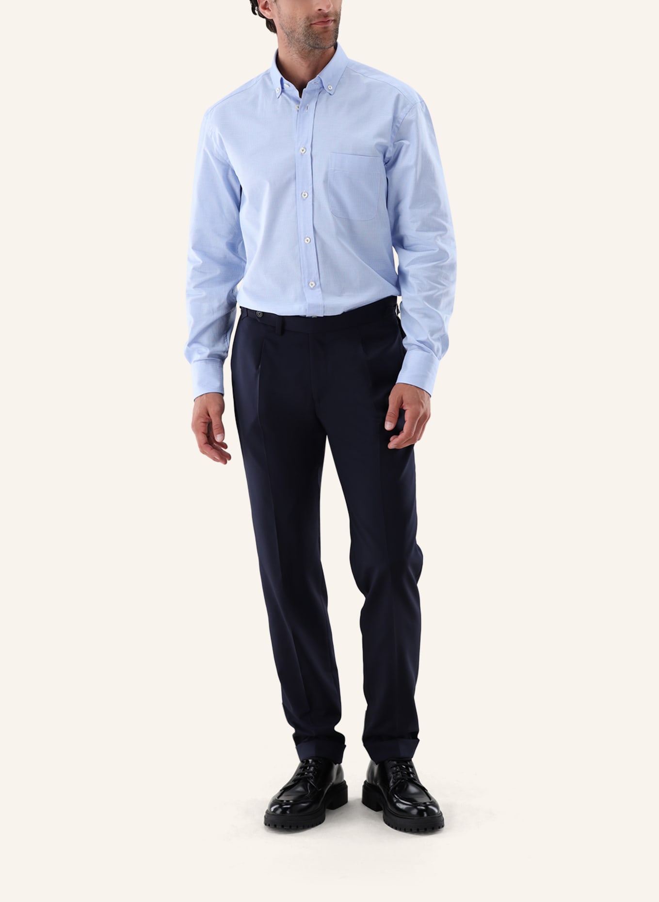 van Laack Hemd Comfort Fit: HELLBLAU