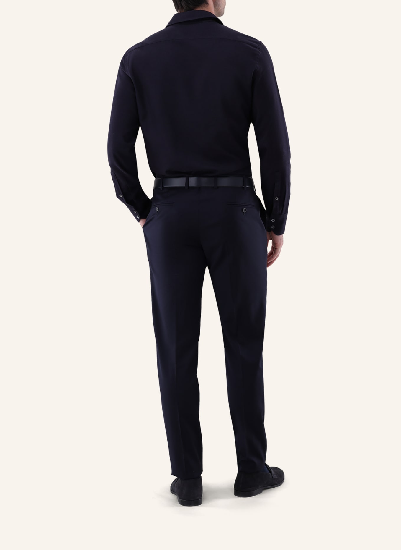 van Laack Hemd Tailor Fit: DUNKELBLAU