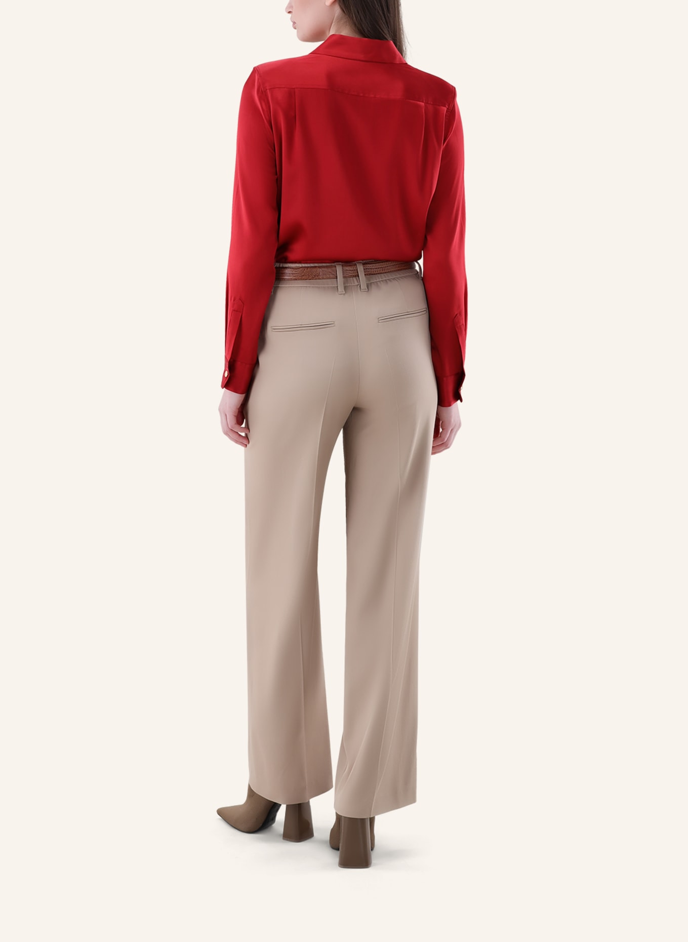 van Laack Bluse Modern Fit: ROT