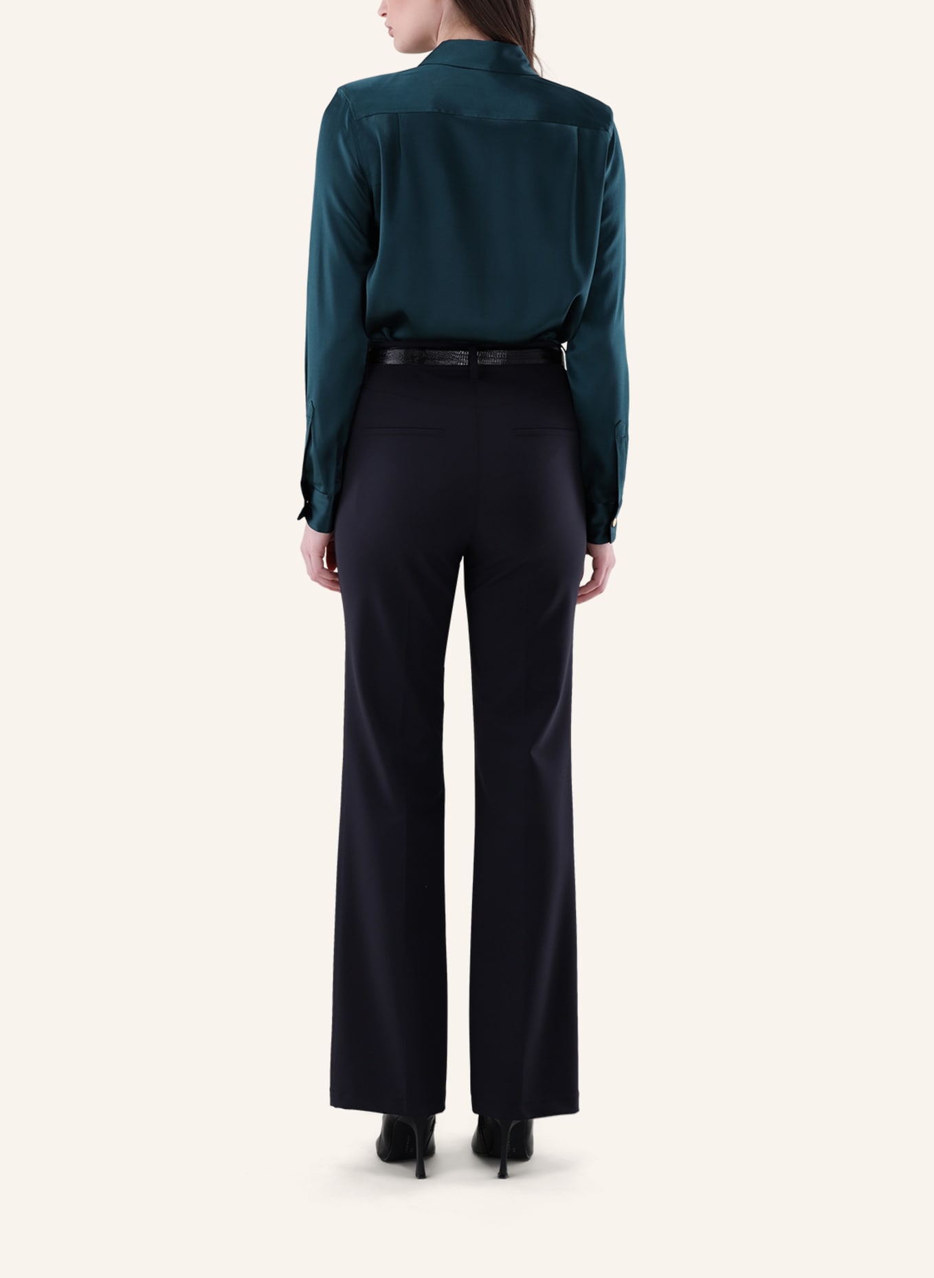 van Laack Bluse Modern Fit: GRÜN