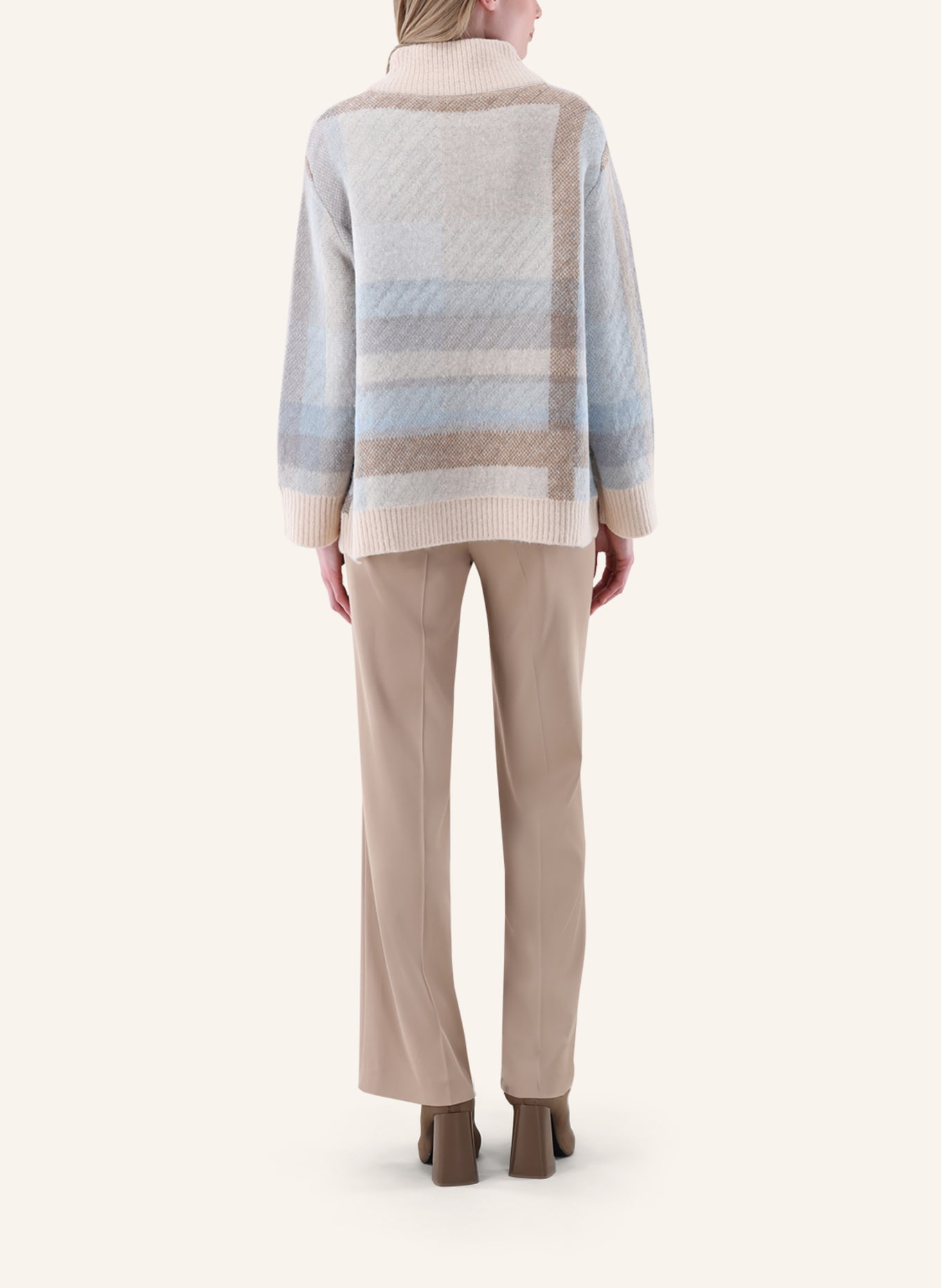 van Laack Pullover: BEIGE/ BRAUN