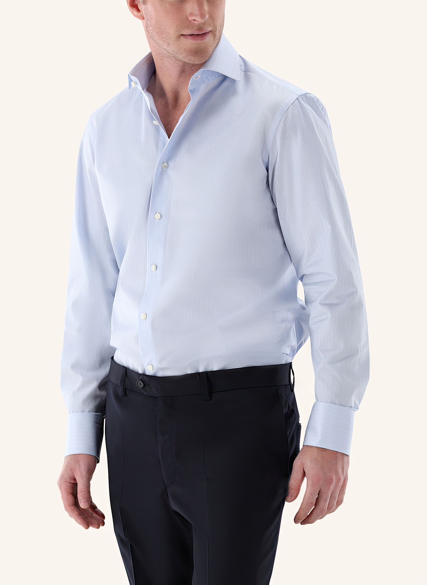 van Laack Hemd Tailor Fit: BLAU