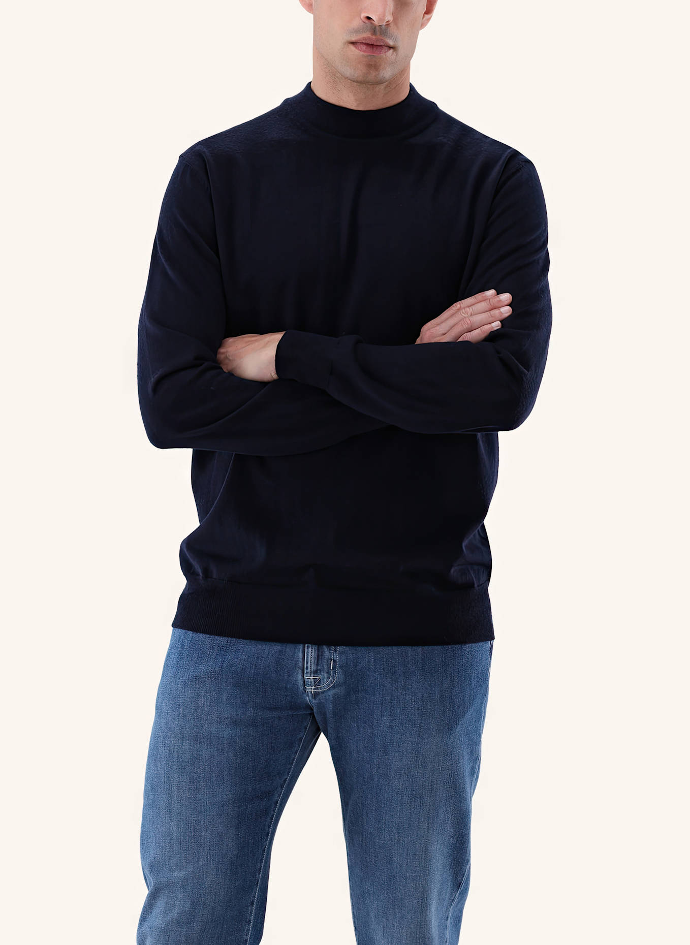 van Laack Pullover: DUNKELBLAU