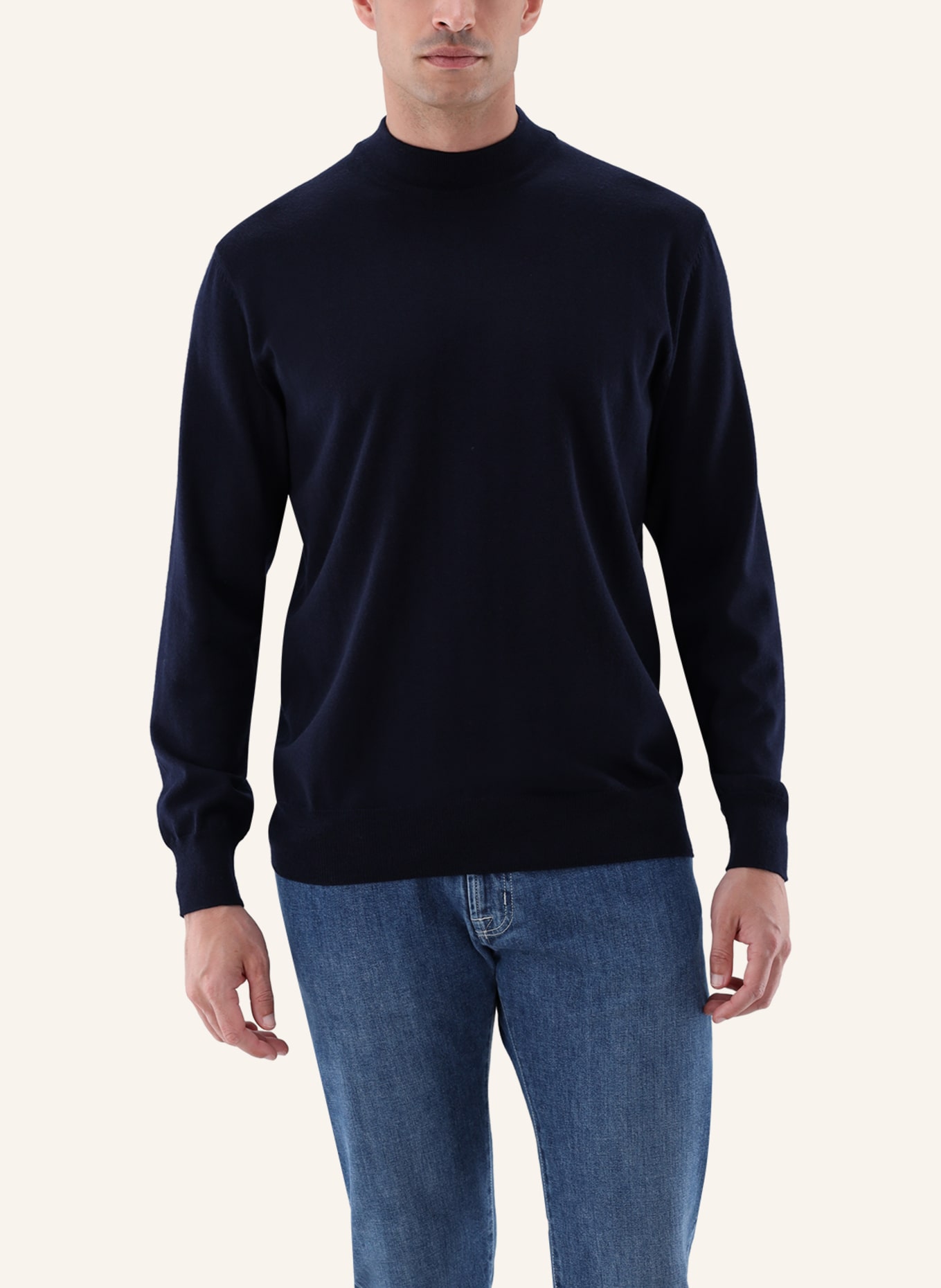 van Laack Pullover: DUNKELBLAU