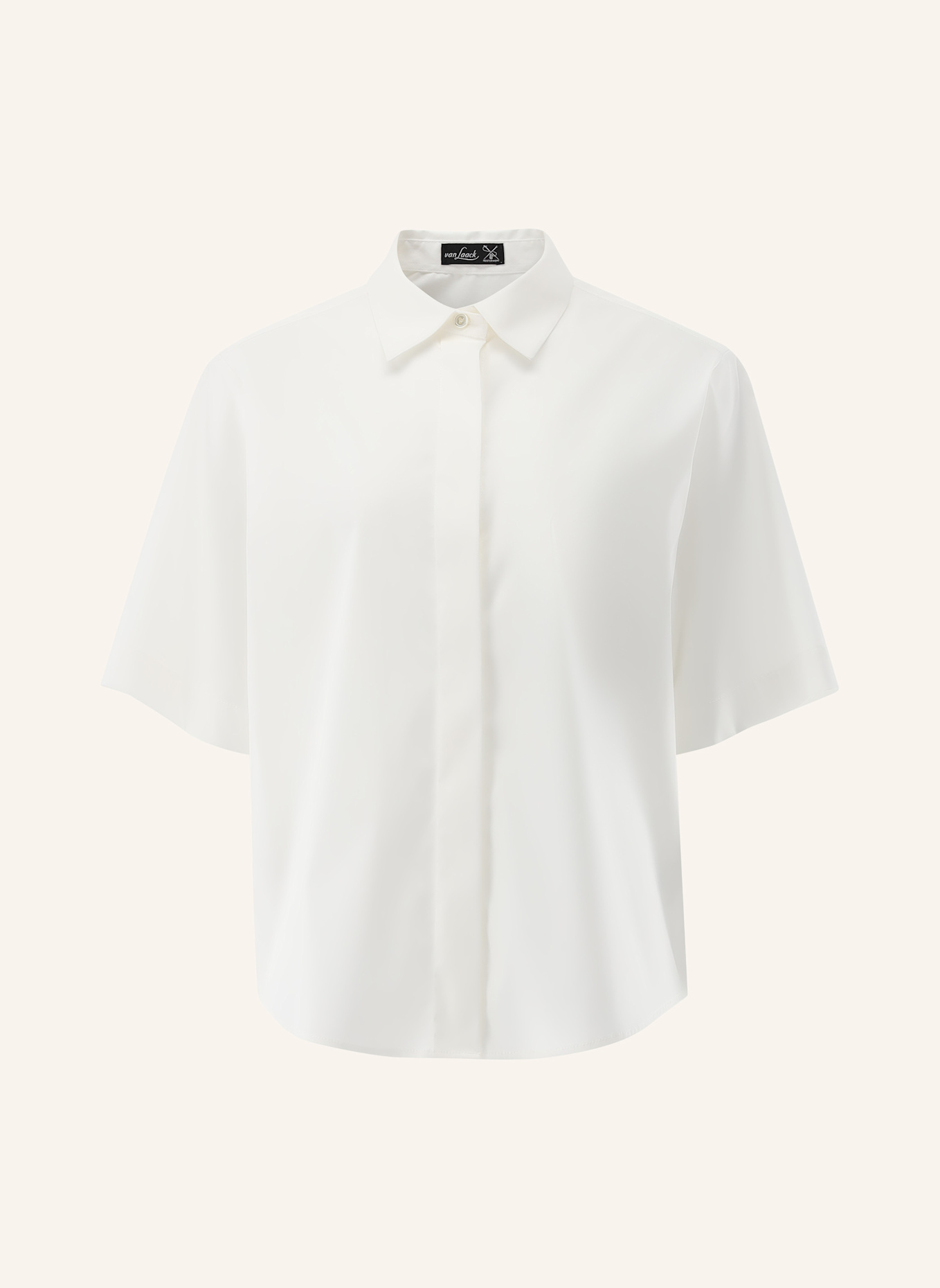 van Laack Bluse Modern Fit: BEIGE