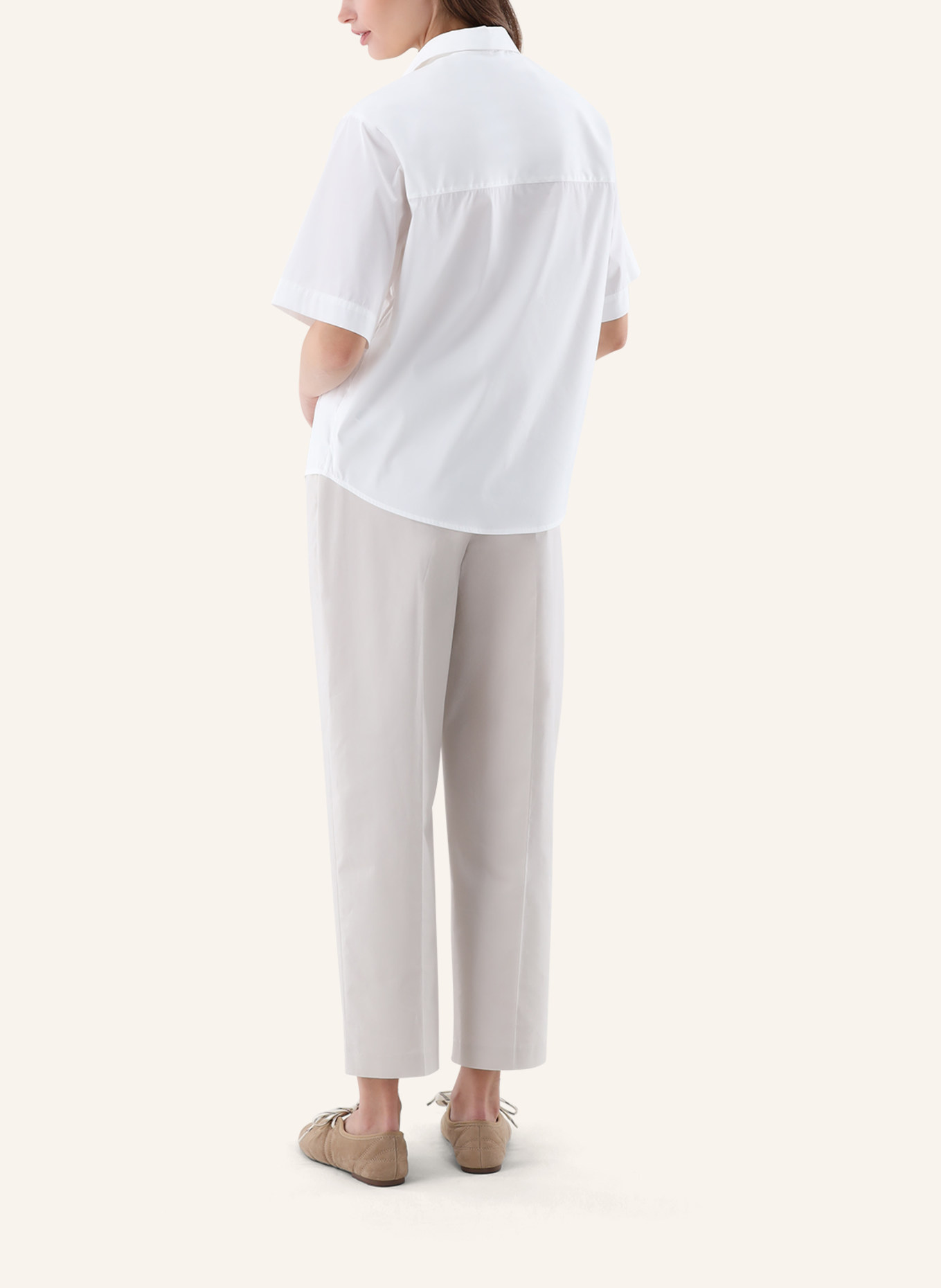 van Laack Bluse Modern Fit: BEIGE