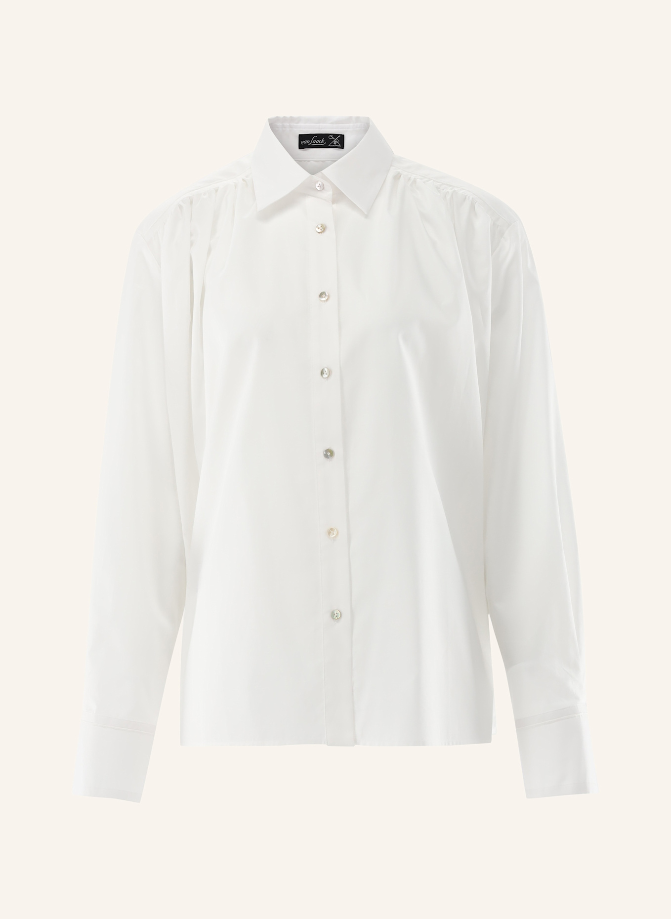 van Laack Bluse Modern Fit: WEISS