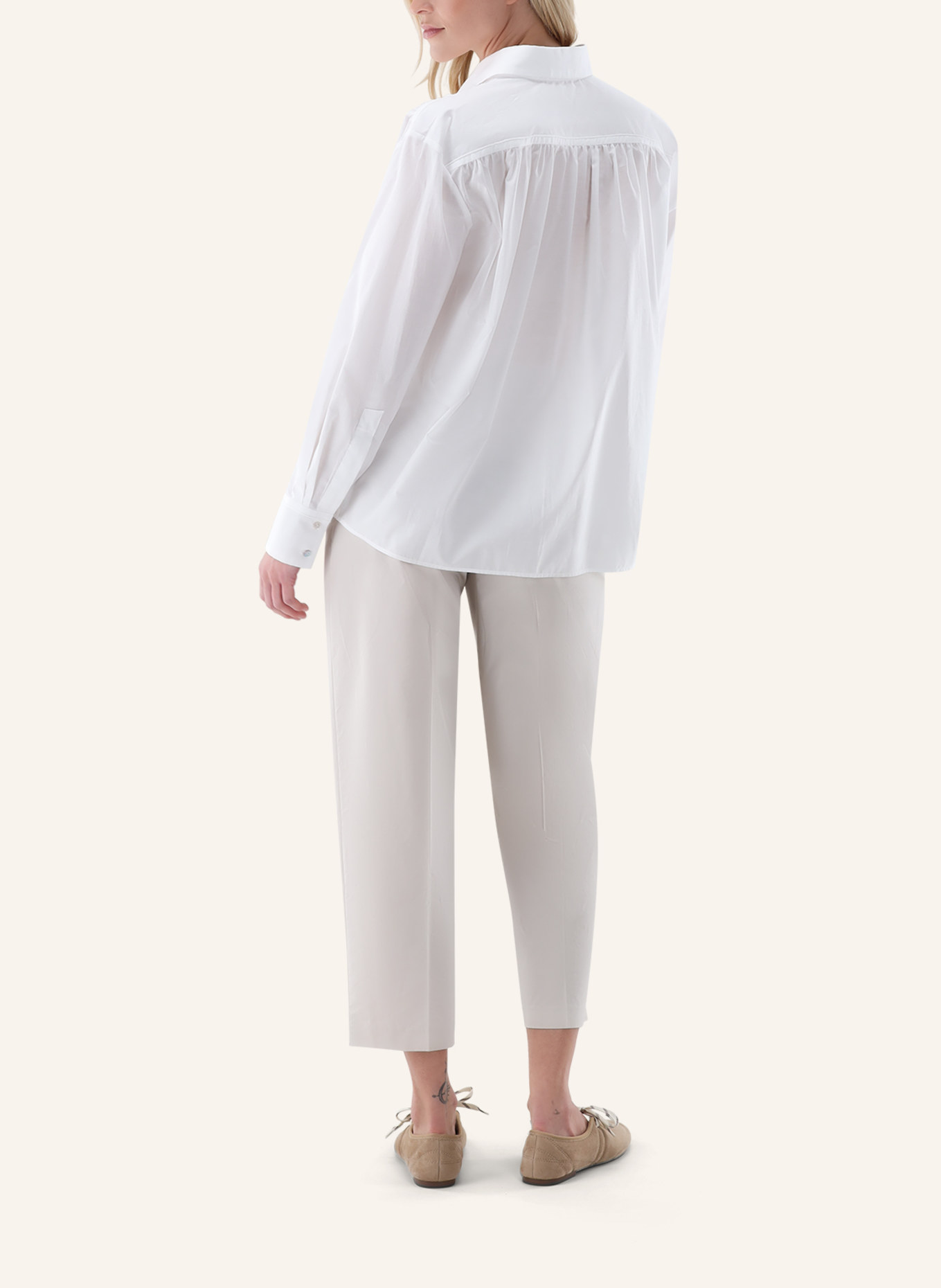 van Laack Bluse Modern Fit: WEISS