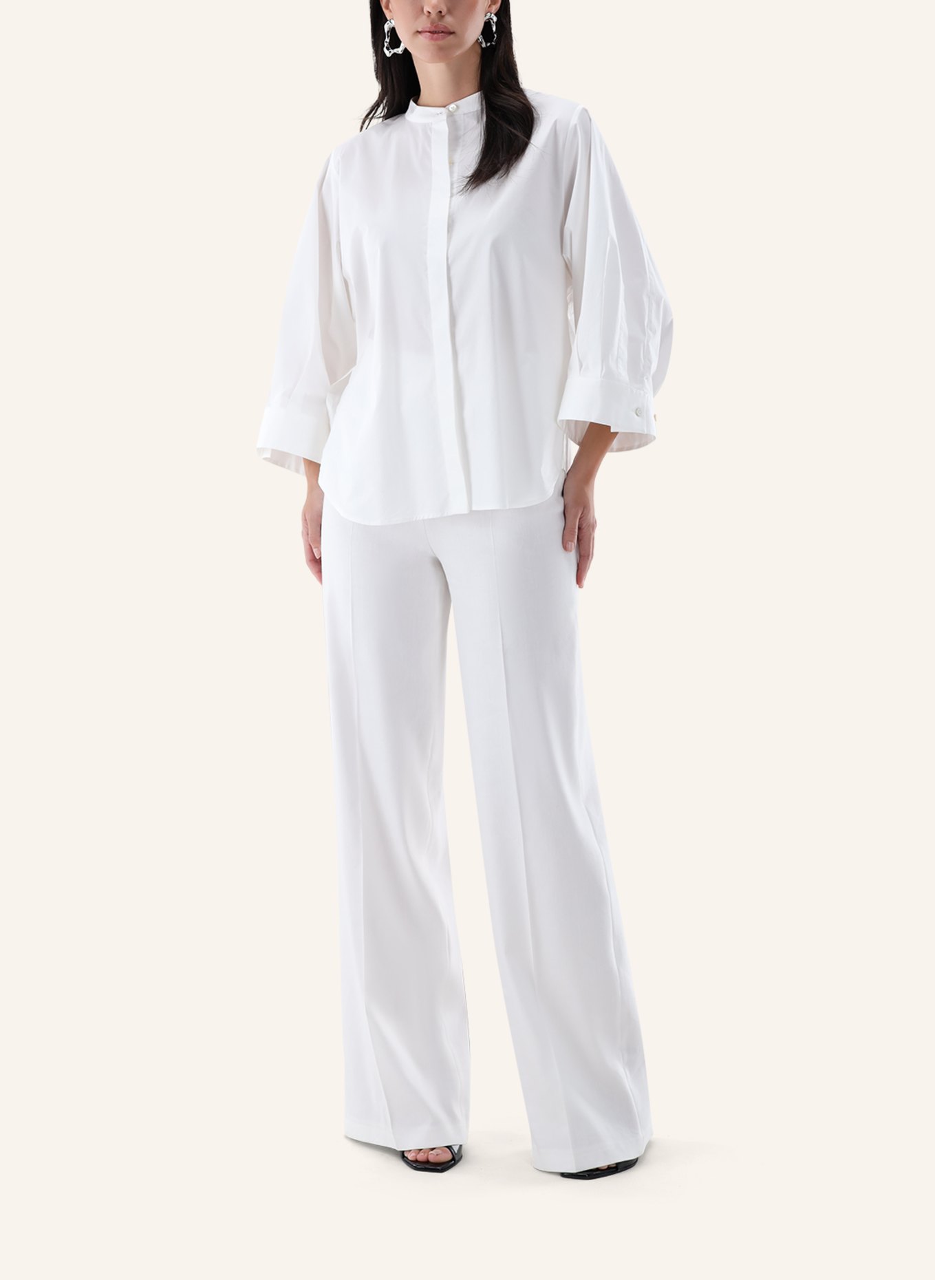 van Laack Bluse Modern Fit: WEISS