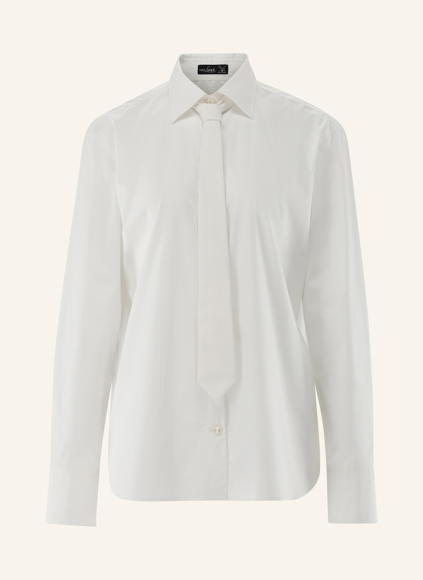 van Laack Bluse Modern Fit: WEISS