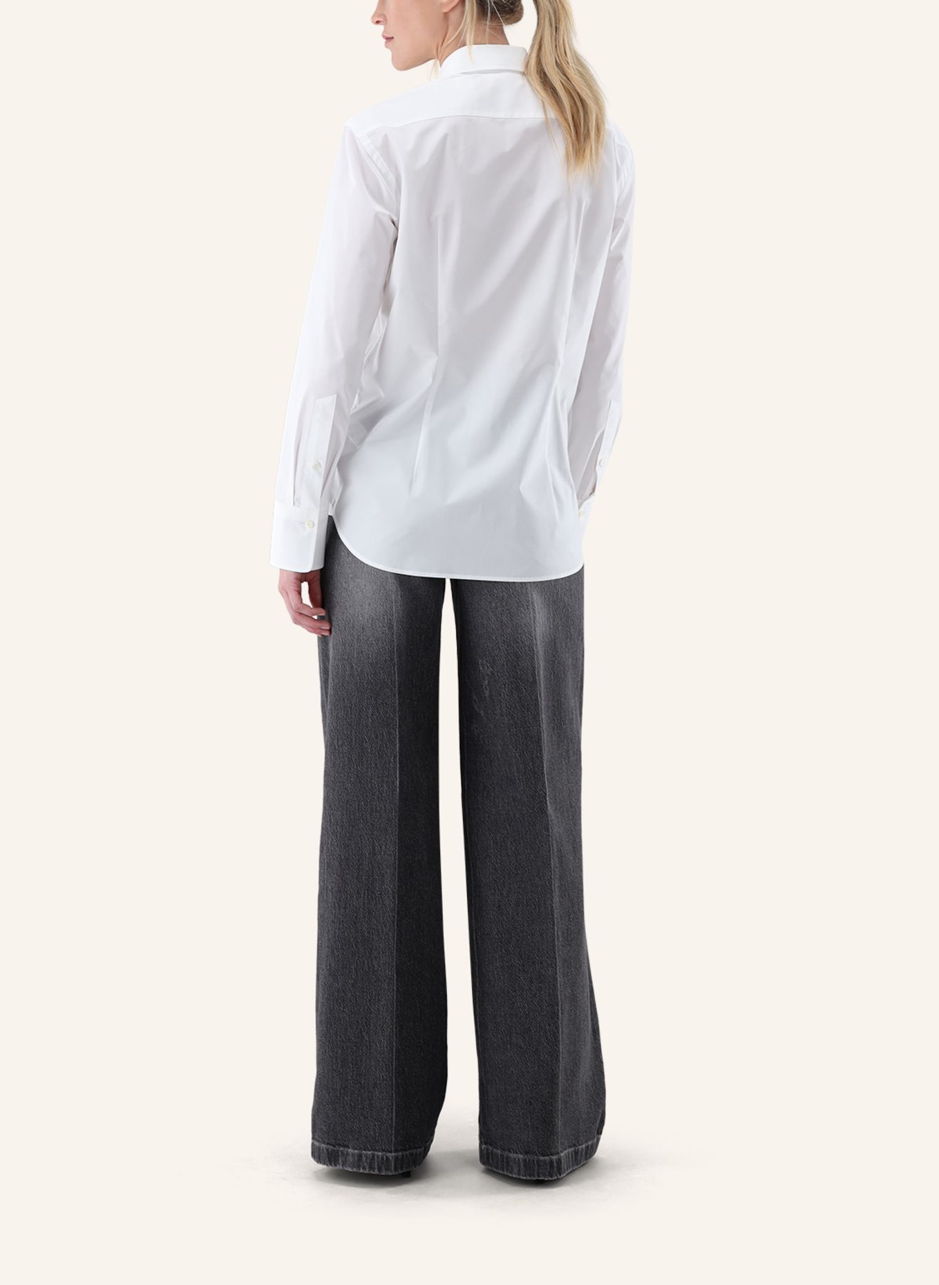 van Laack Bluse Modern Fit: WEISS