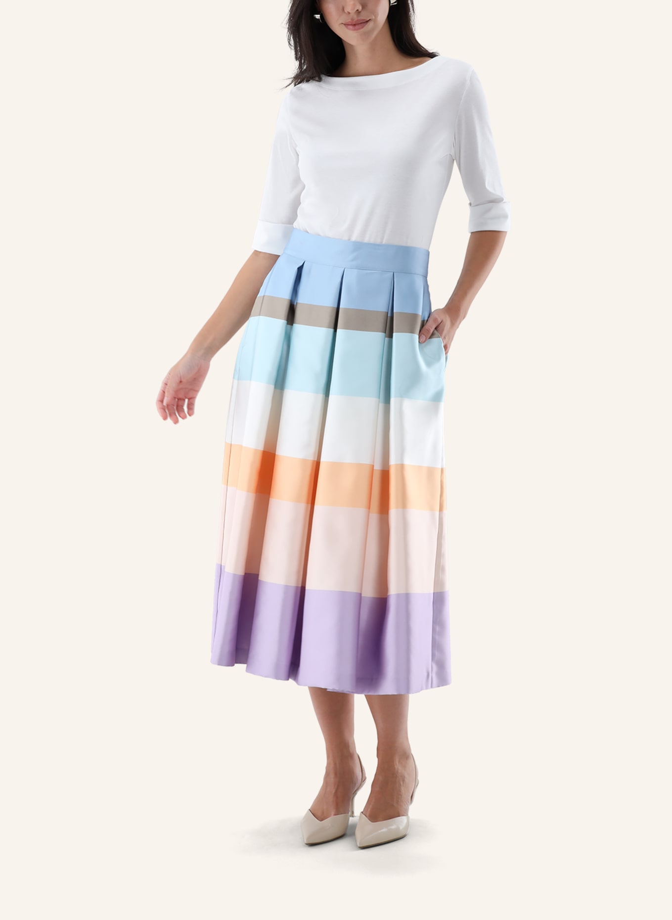 van Laack Bluse Slim Fit: WEISS